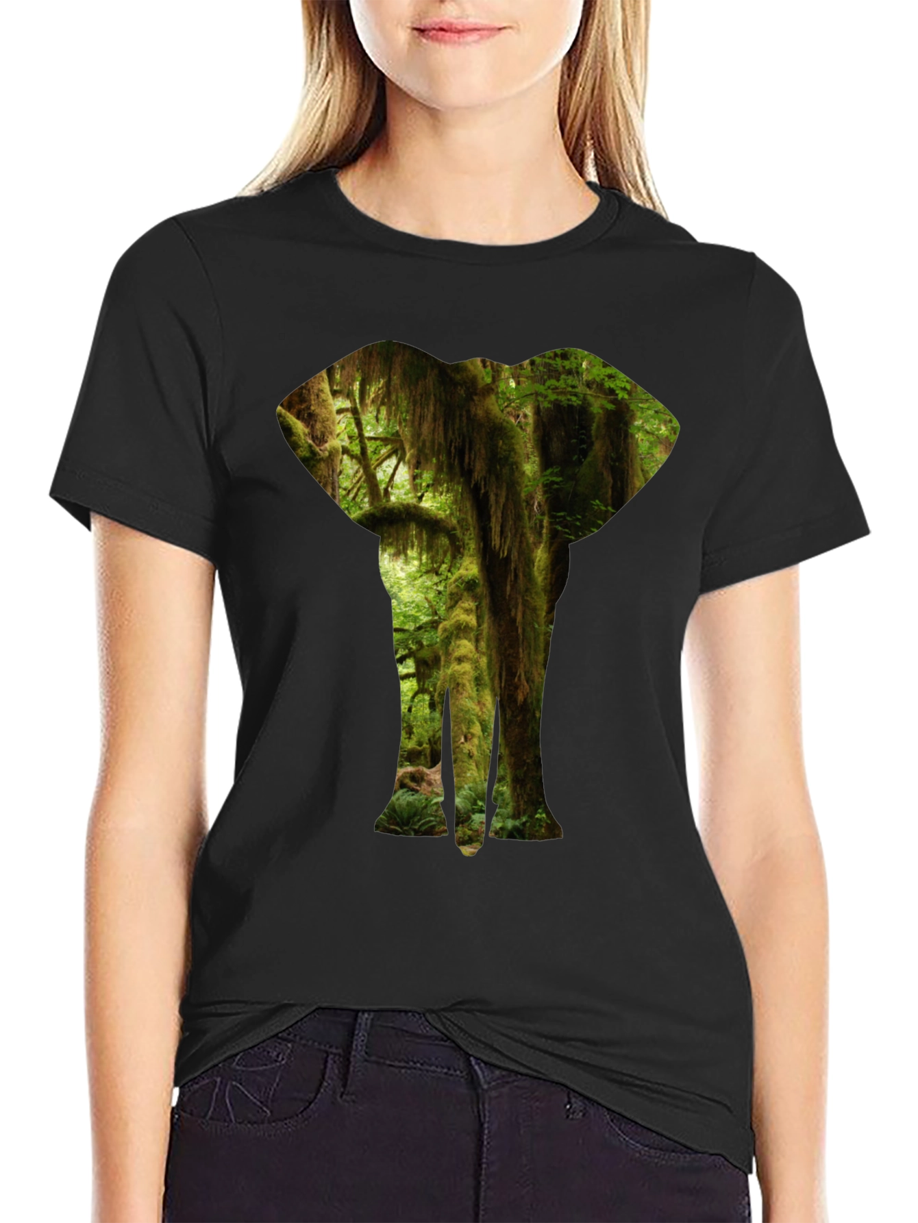 Jungle Elephant Graphic Tee - 2
