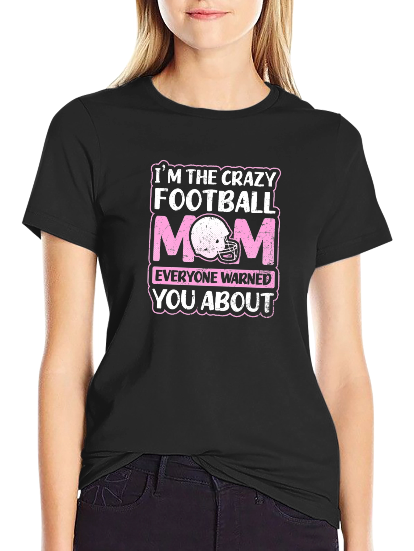 Crazy Football Mom T-Shirt - 2