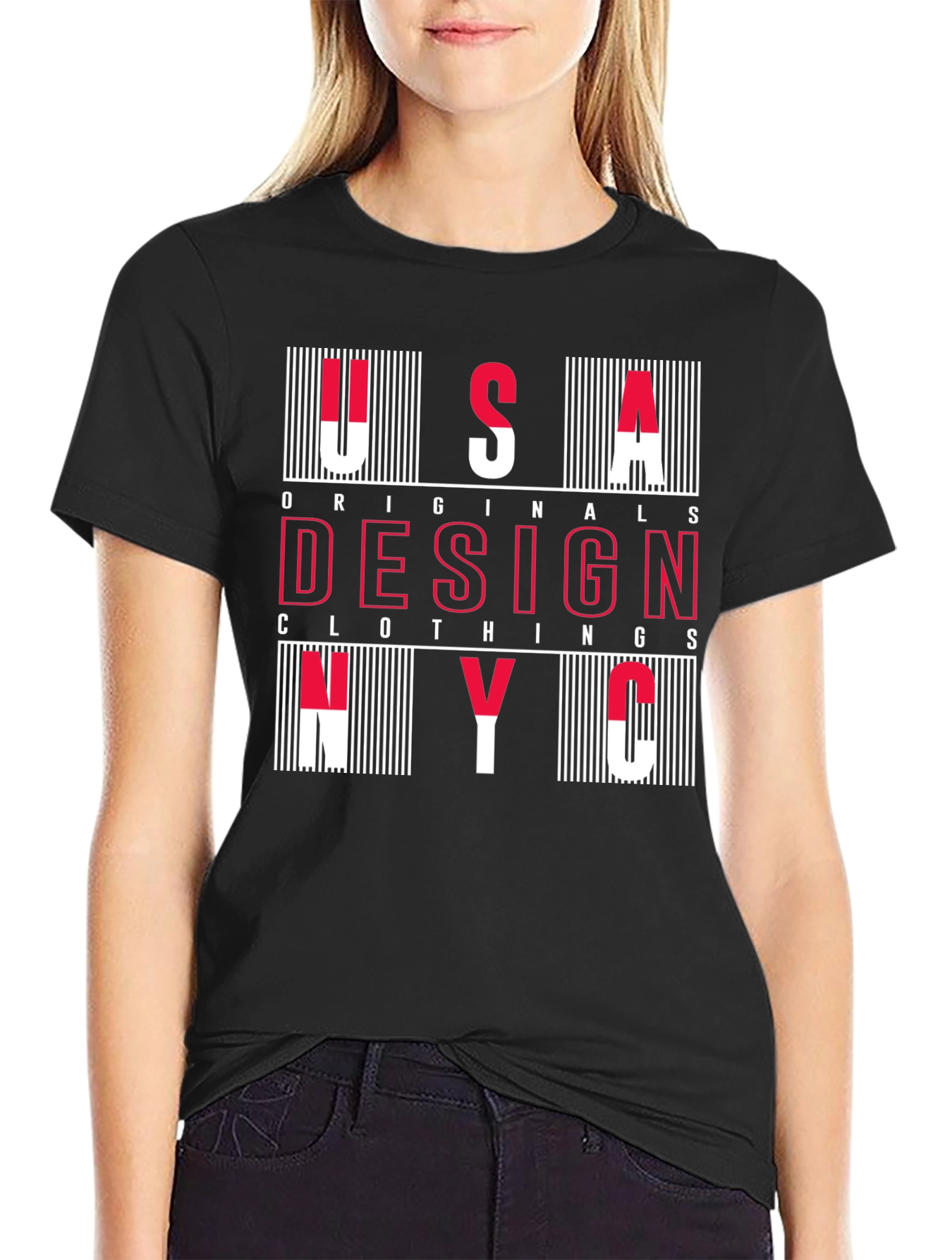 USA Originals Design NYC Graphic T-Shirt - 2