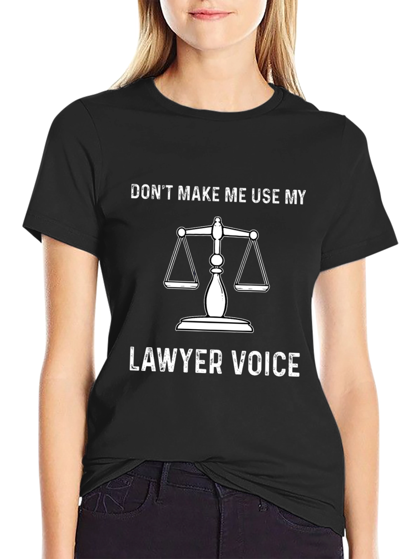 Black Lawyer Voice Graphic Tee - Unisex Adult view 2