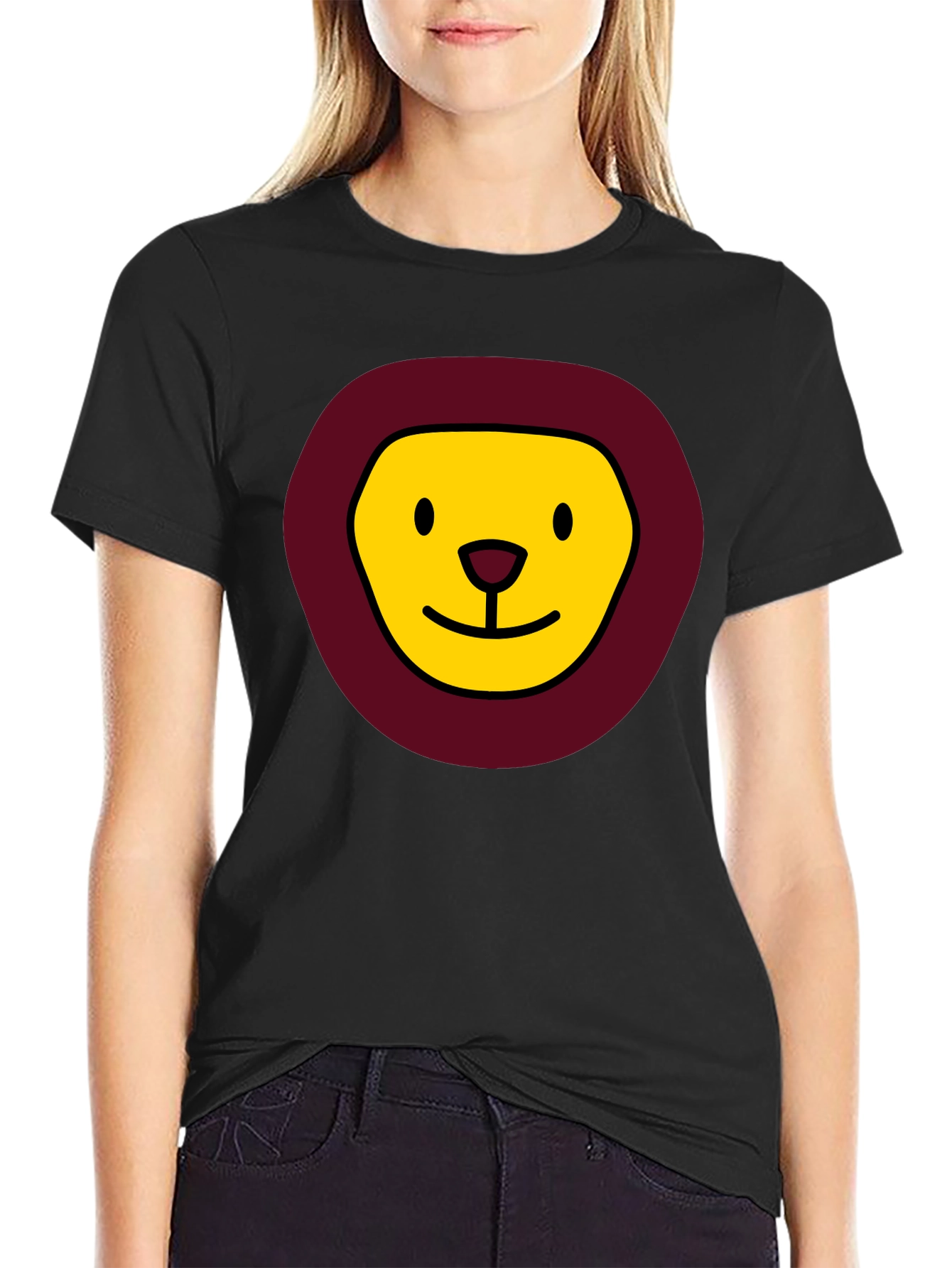 Black Lion Graphic Tee - Bold & Fun! view 2