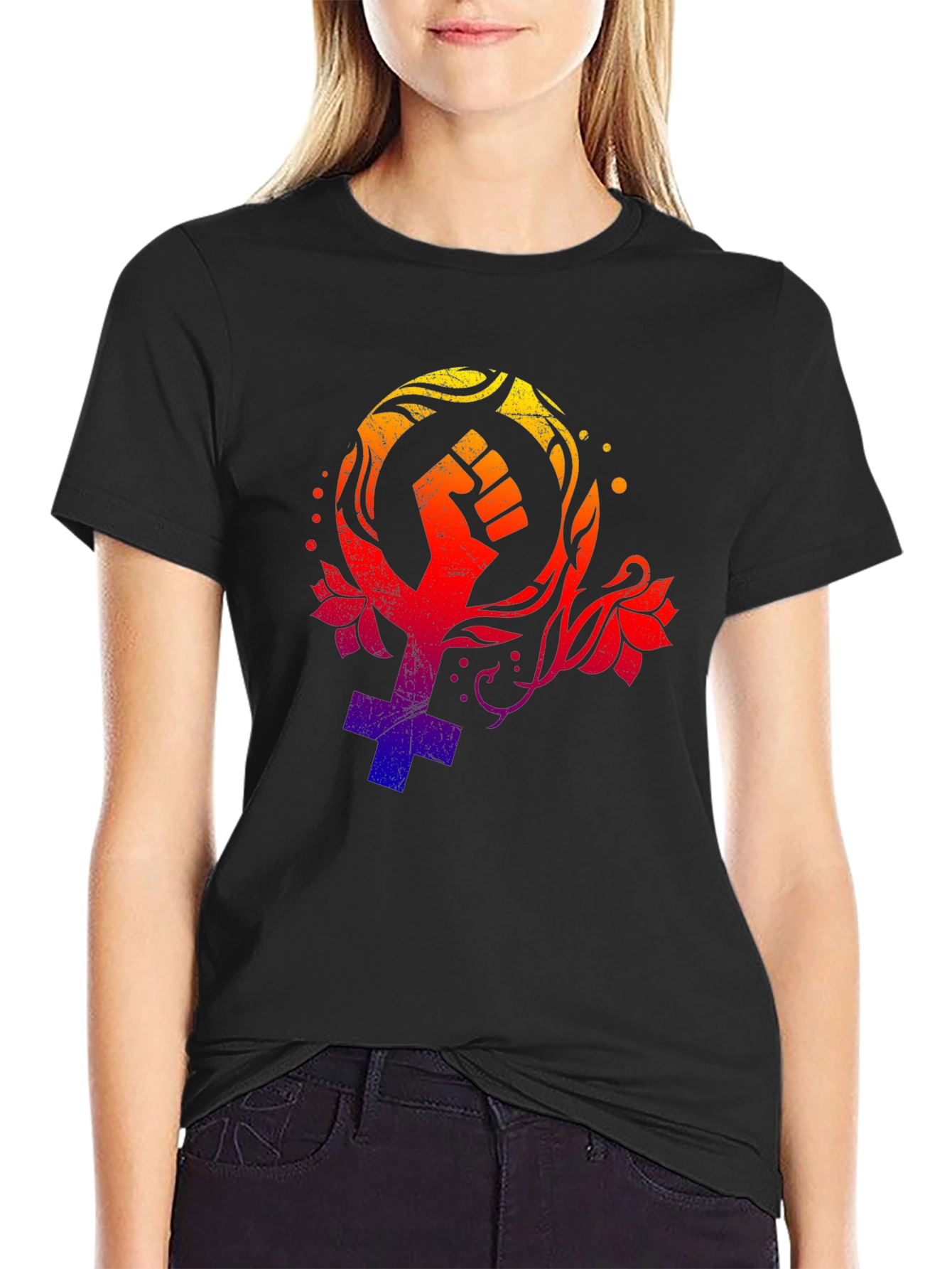Empowered Fist Feminist T-Shirt - 2