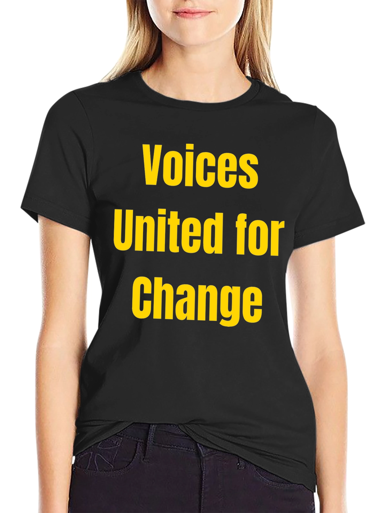 Black Voices United for Change T-Shirt view 2