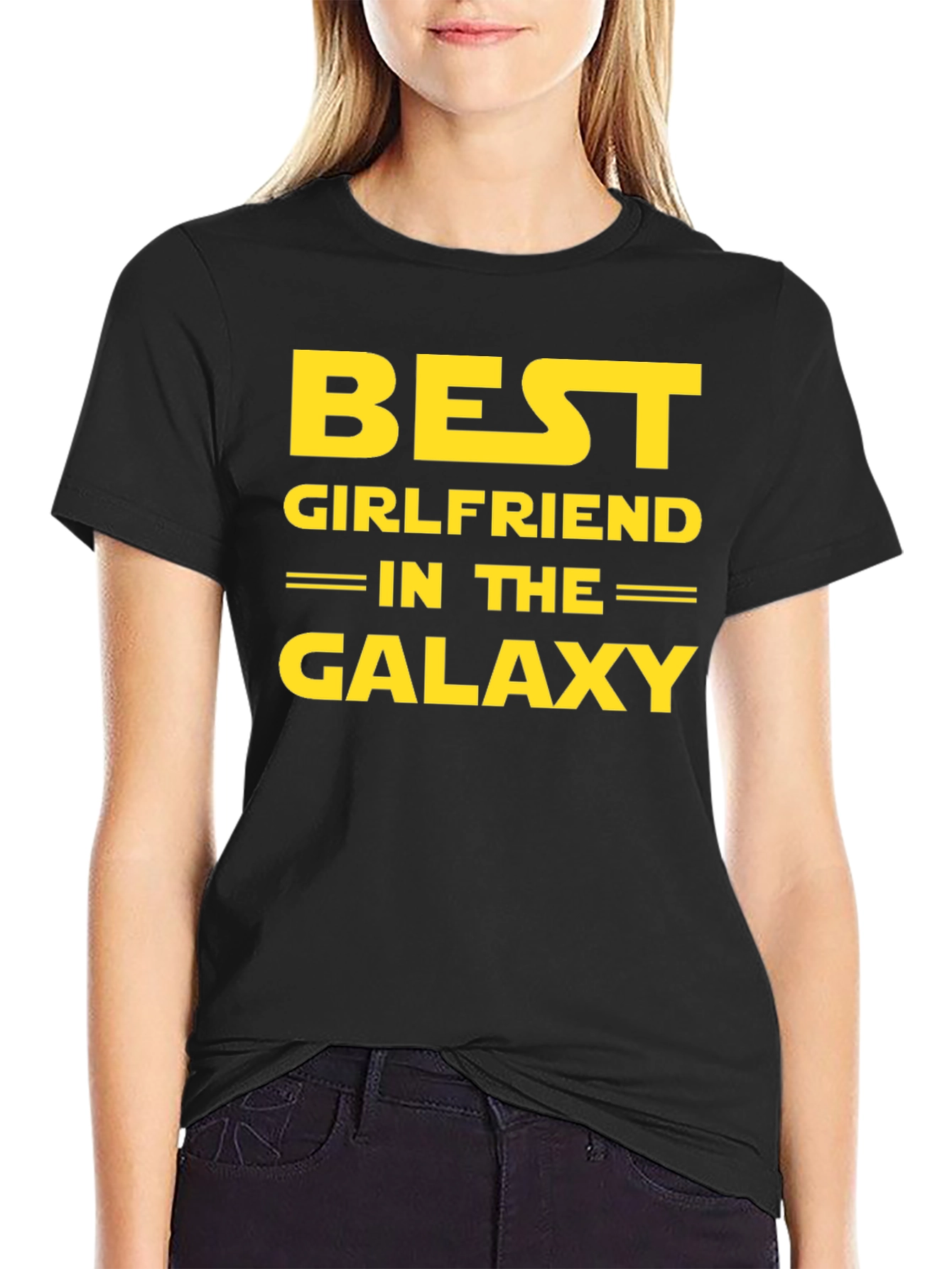 Best Girlfriend in the Galaxy T-Shirt - 2