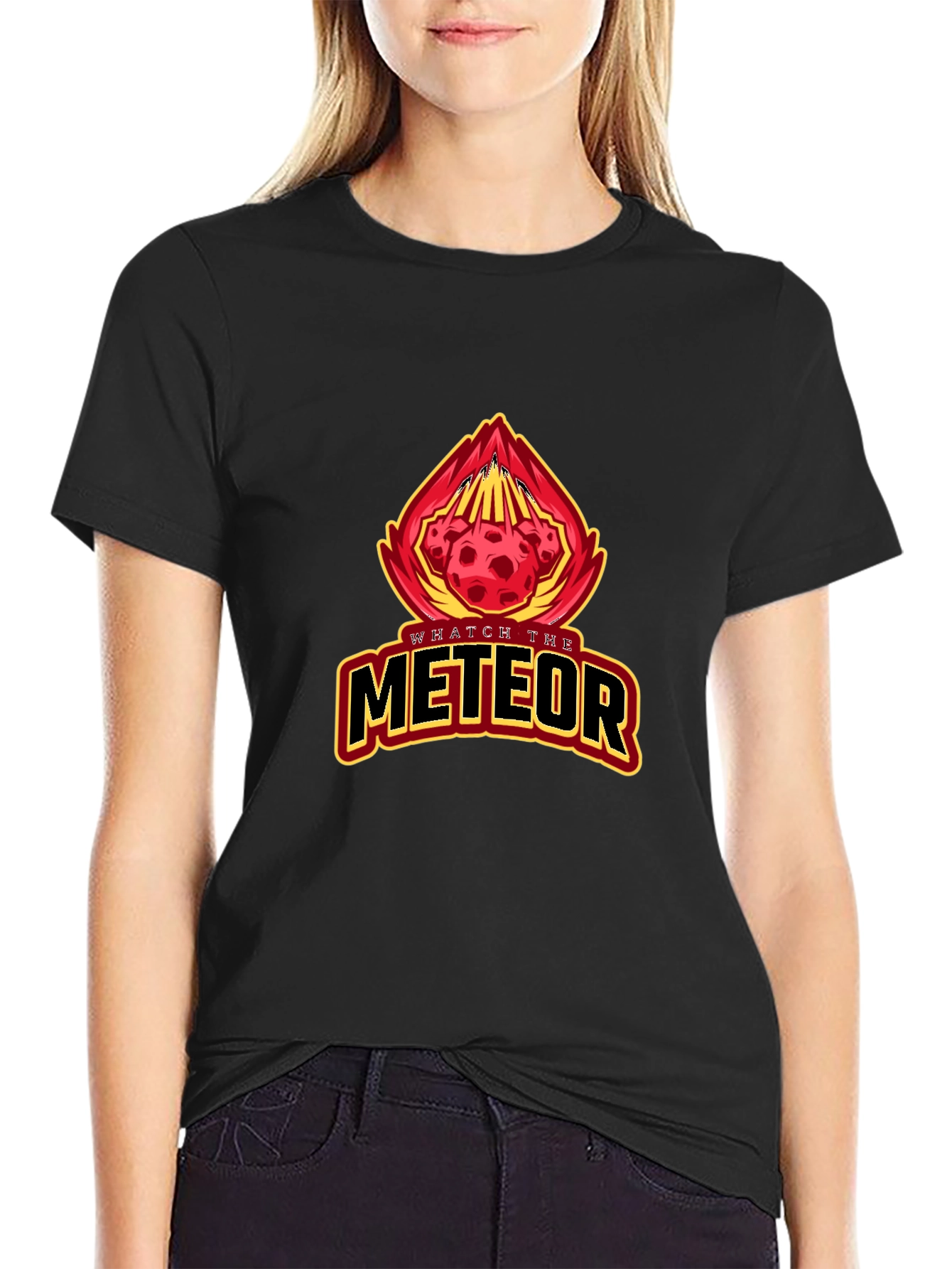 Black Watch the Meteor Black Graphic Tee view 2