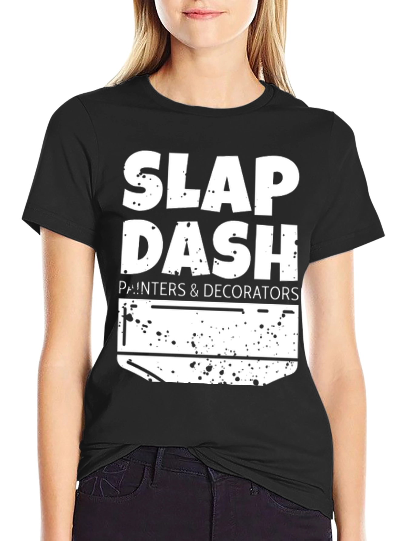 Slap Dash Painters T-Shirt - Funny Decorator Tee - 2