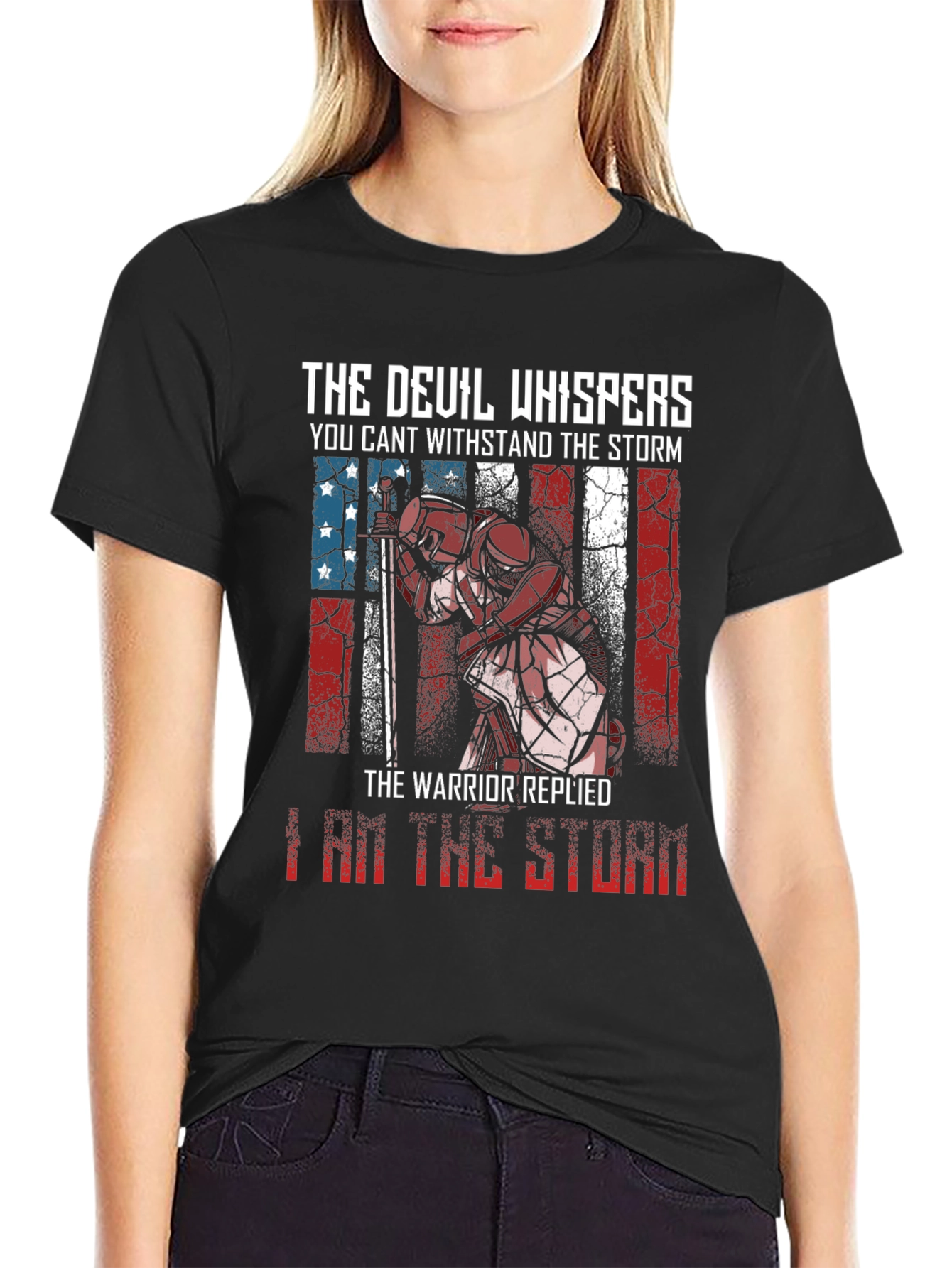 Black Warrior "I Am The Storm" Graphic Tee view 2