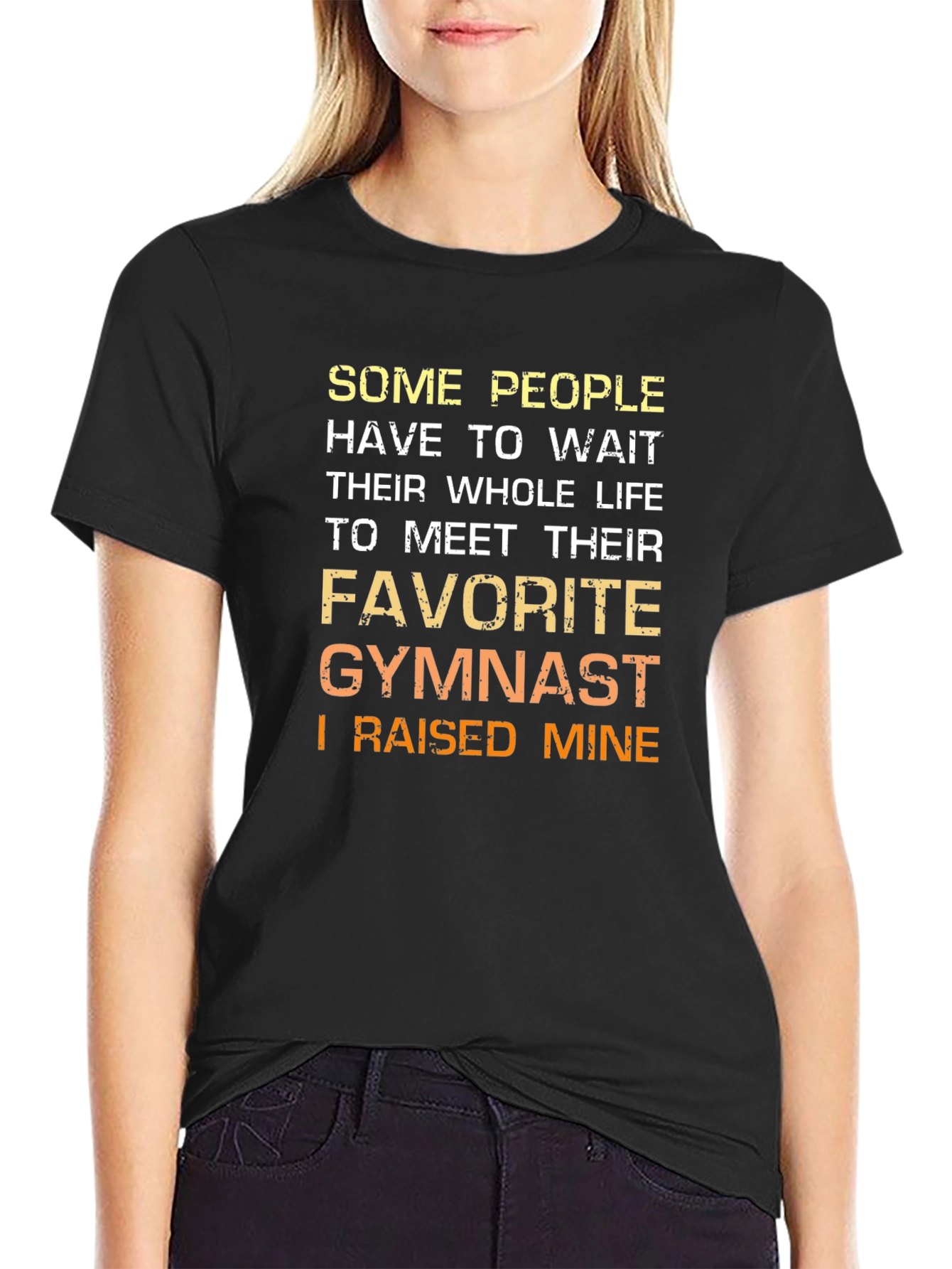 Favorite Gymnast T-Shirt - Gift for Gymnast's Parent - 2