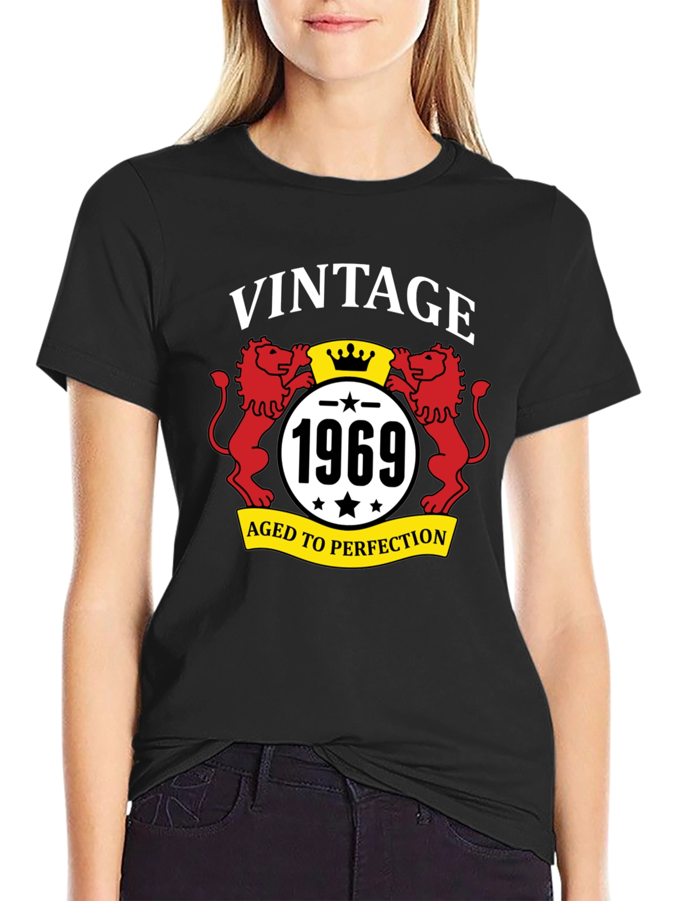 Vintage 1969 Aged to Perfection Graphic Tee - 2