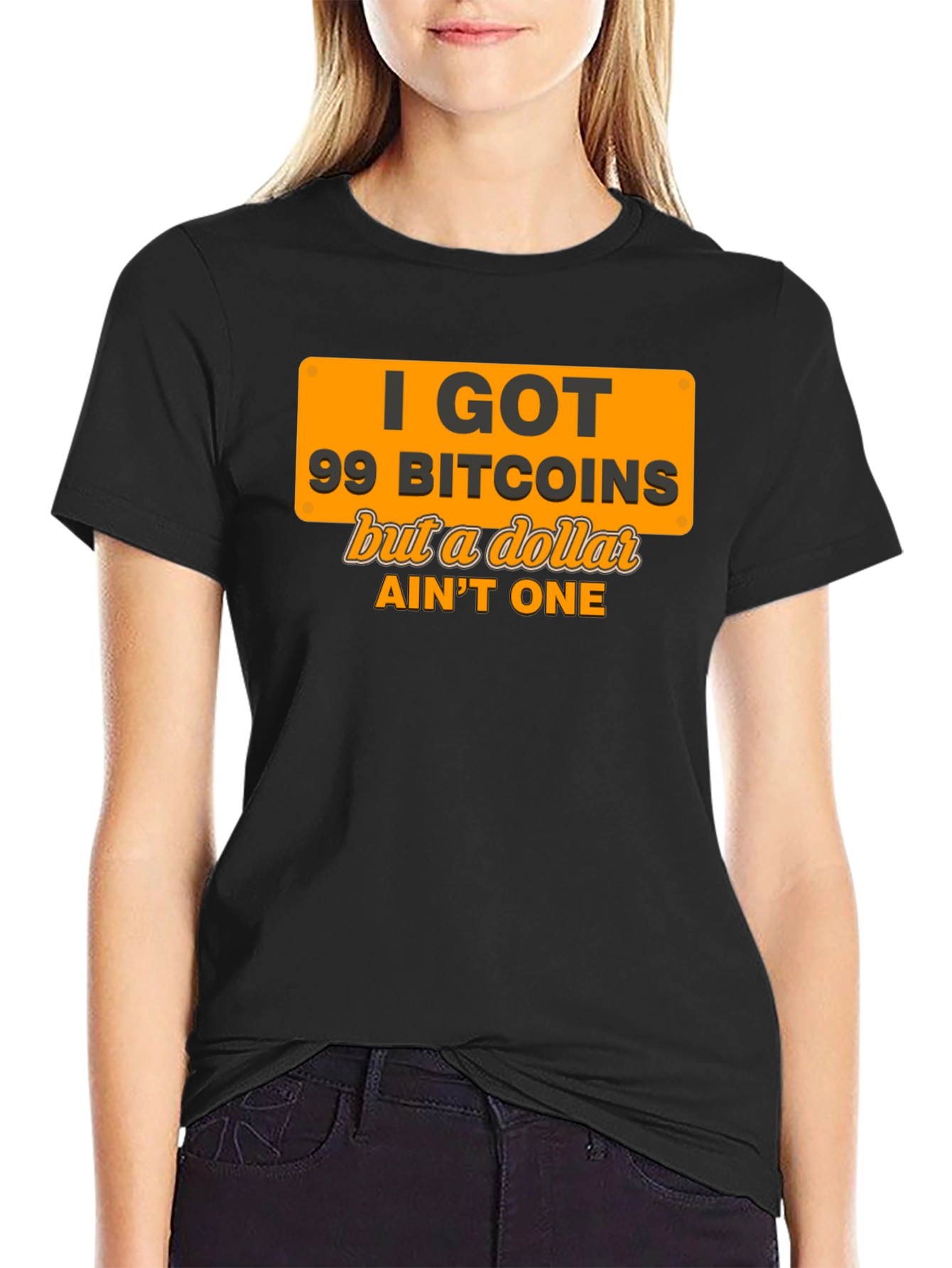 Black I Got 99 Bitcoins T-Shirt view 2
