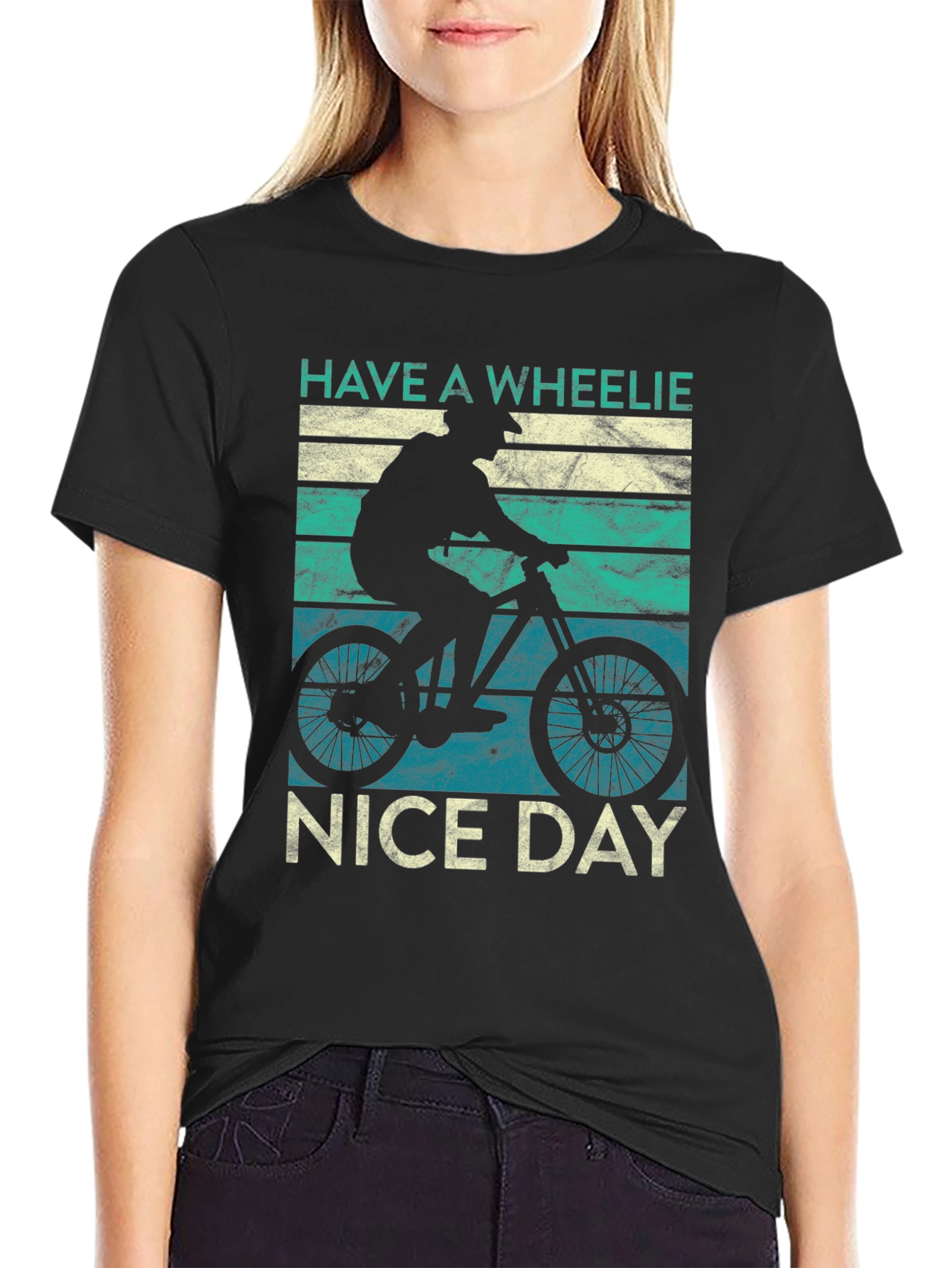 Have a Wheelie Nice Day T-Shirt, Biker Tee - 2