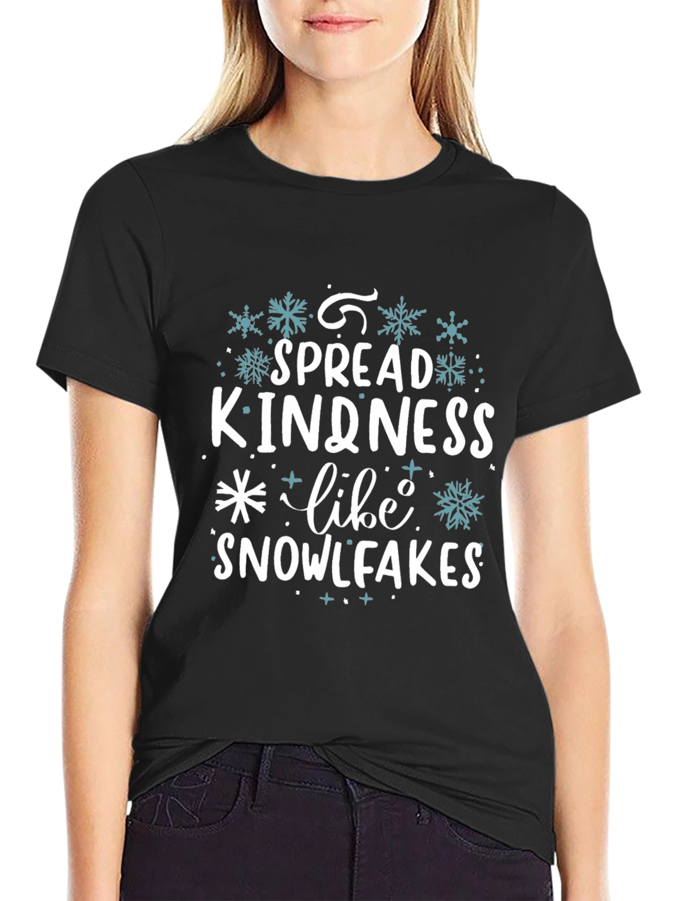 Spread Kindness Like Snowflakes T-Shirt - 2