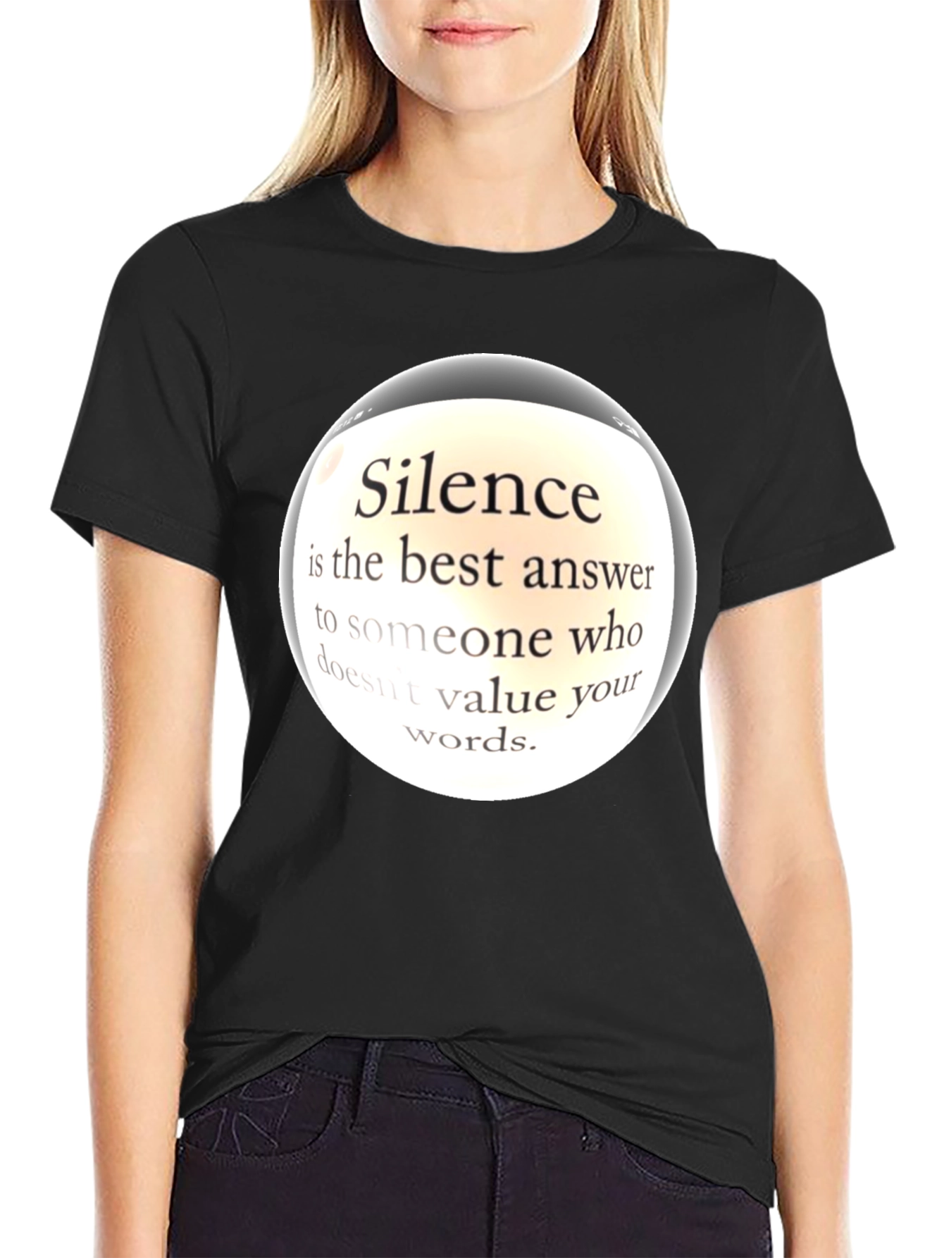 Silence is the Best Answer T-Shirt - 2