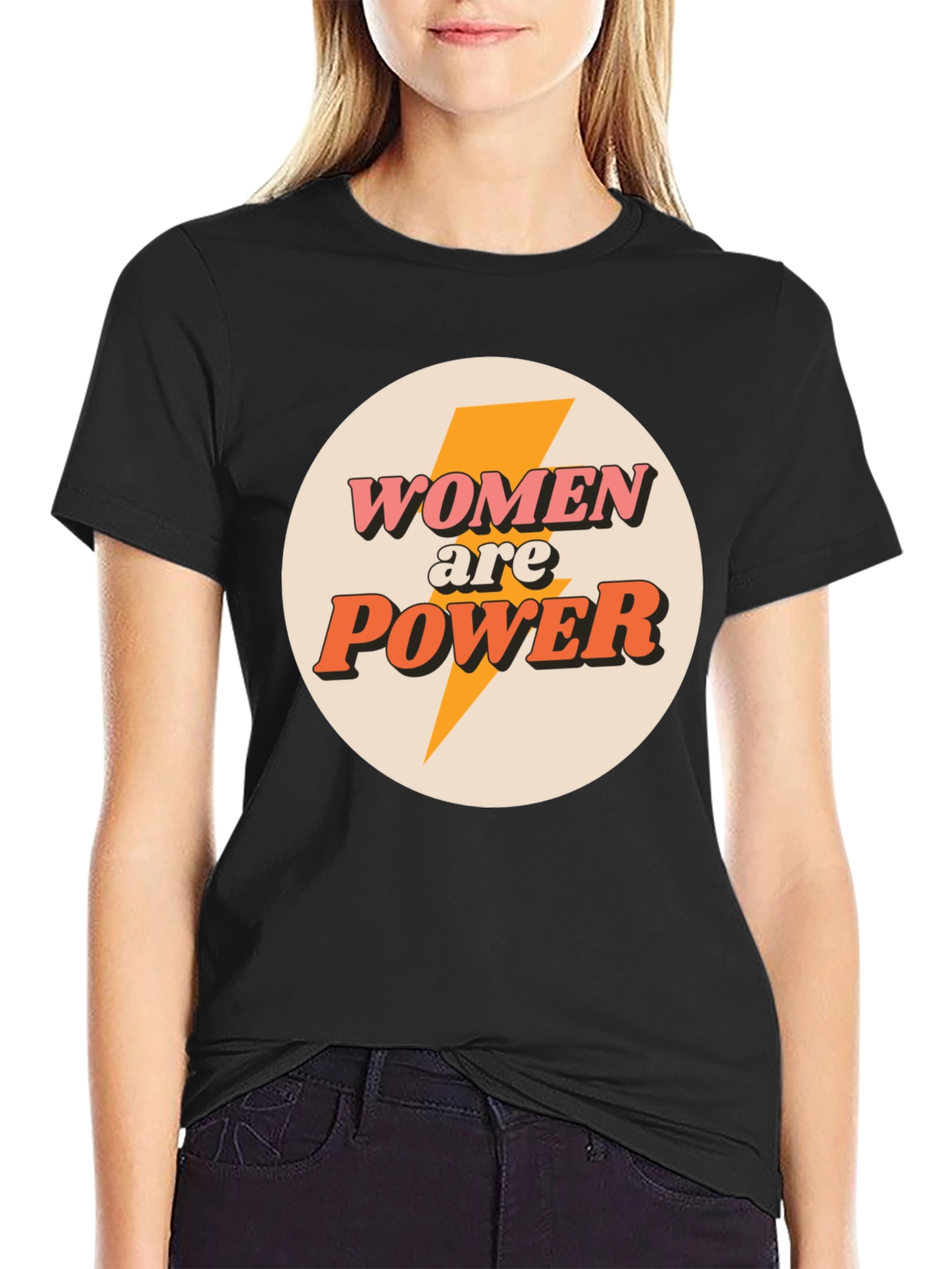 Women are Power Graphic Tee - Retro Feminist T-Shirt - 2