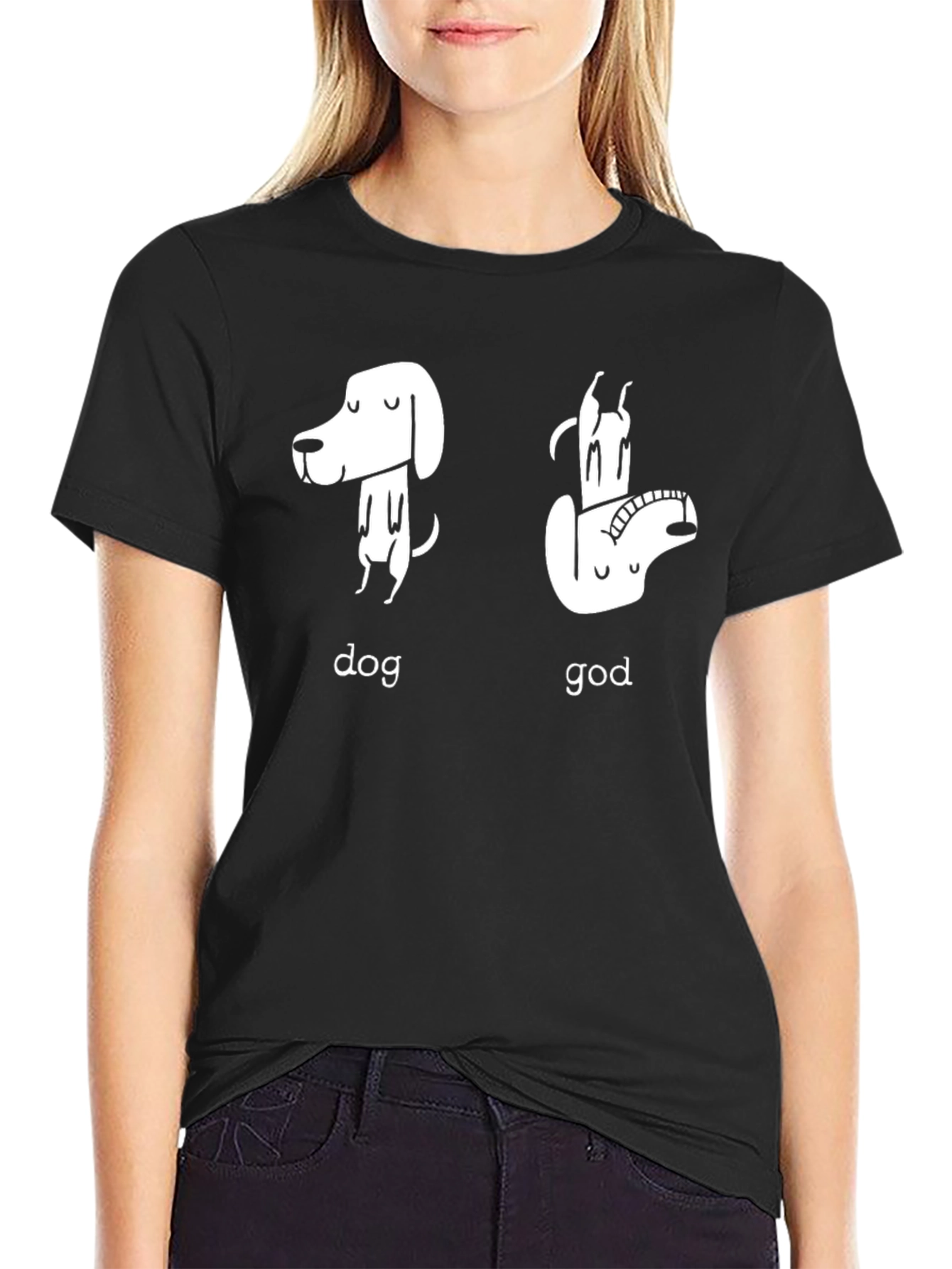 Dog / God T-Shirt - Funny Graphic Tee - 2