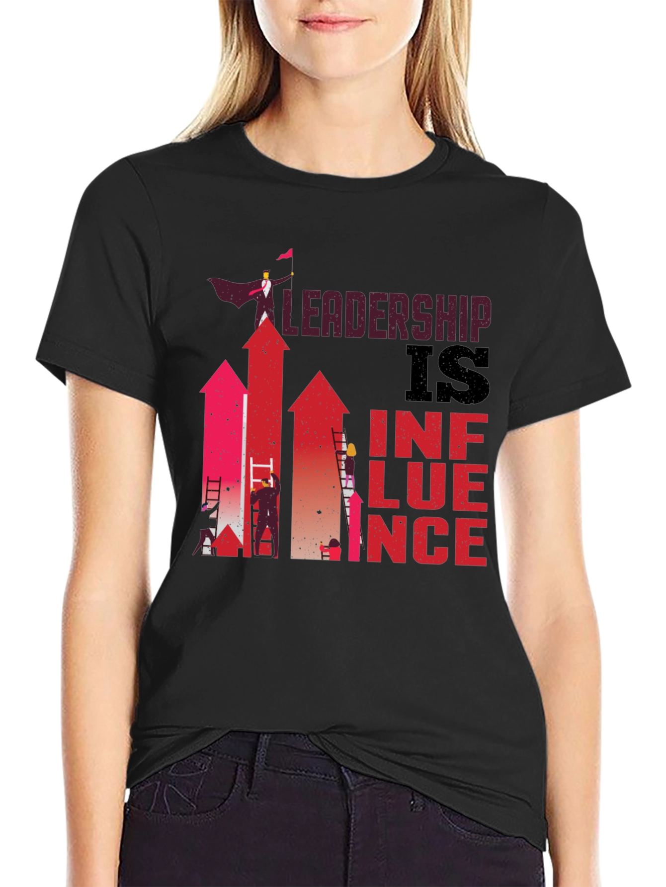 Leadership is Influence Graphic T-Shirt - 2
