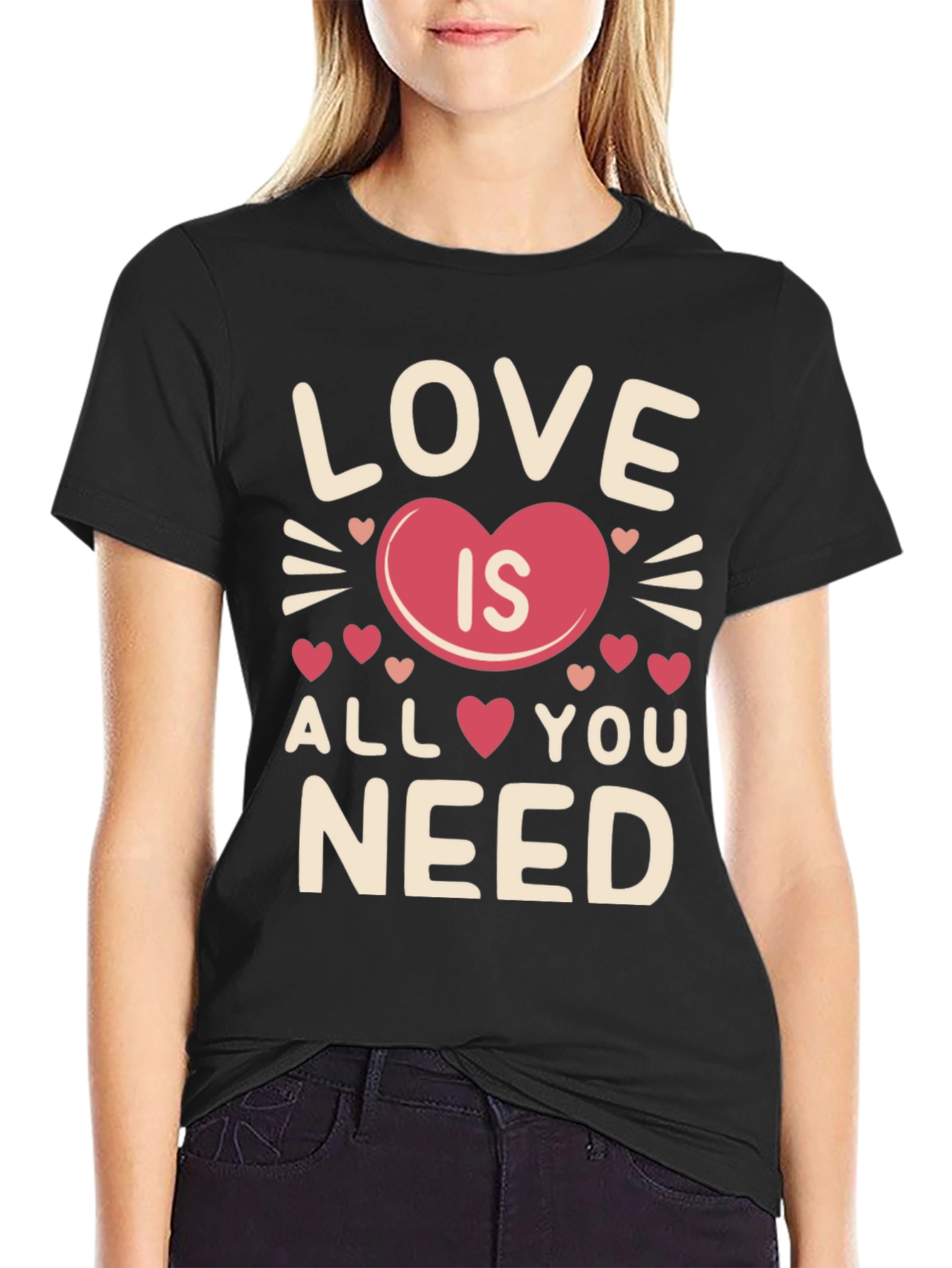 Black Love Is All You Need Graphic Tee view 2