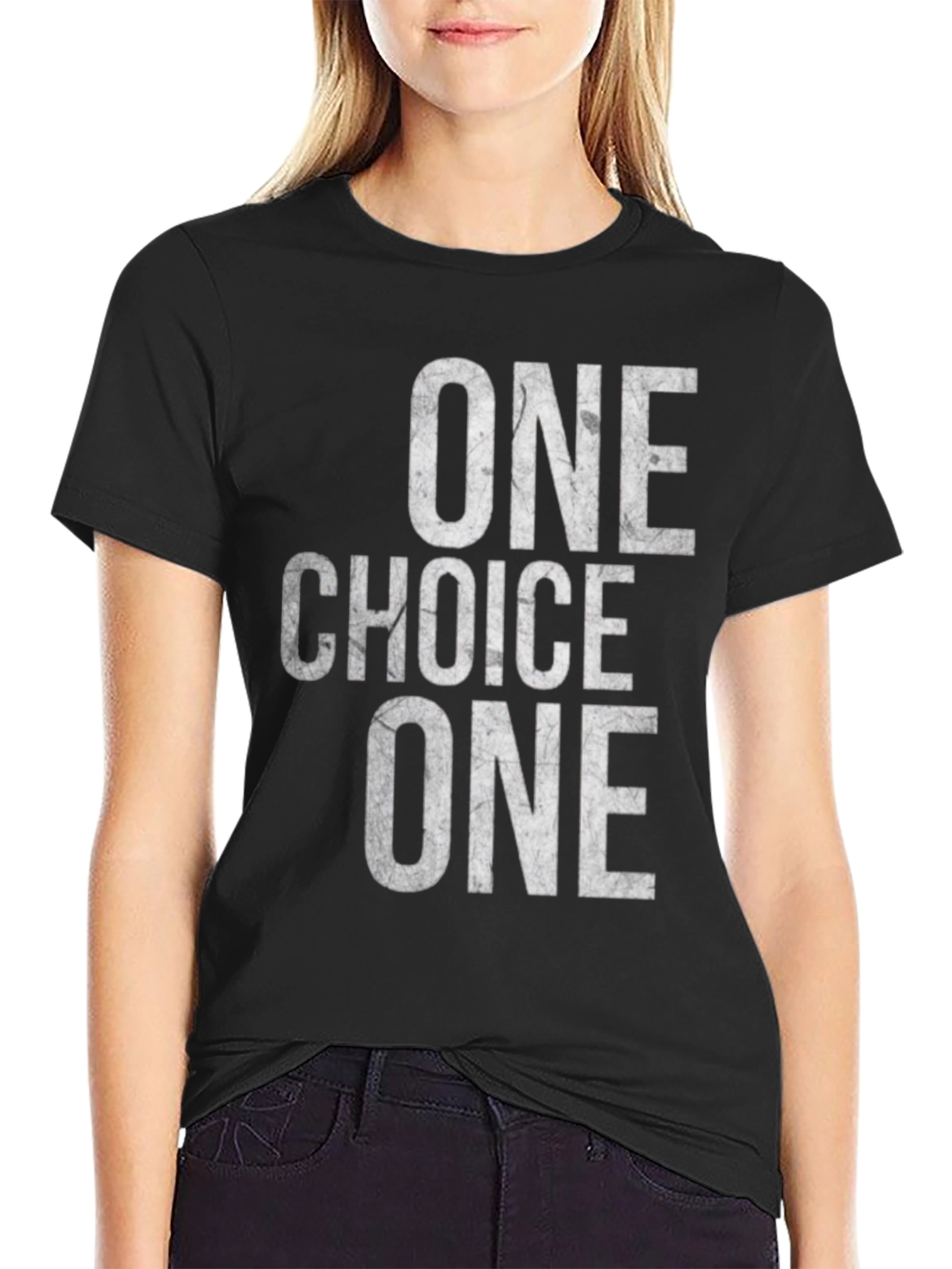 Black One Choice One T-Shirt view 2