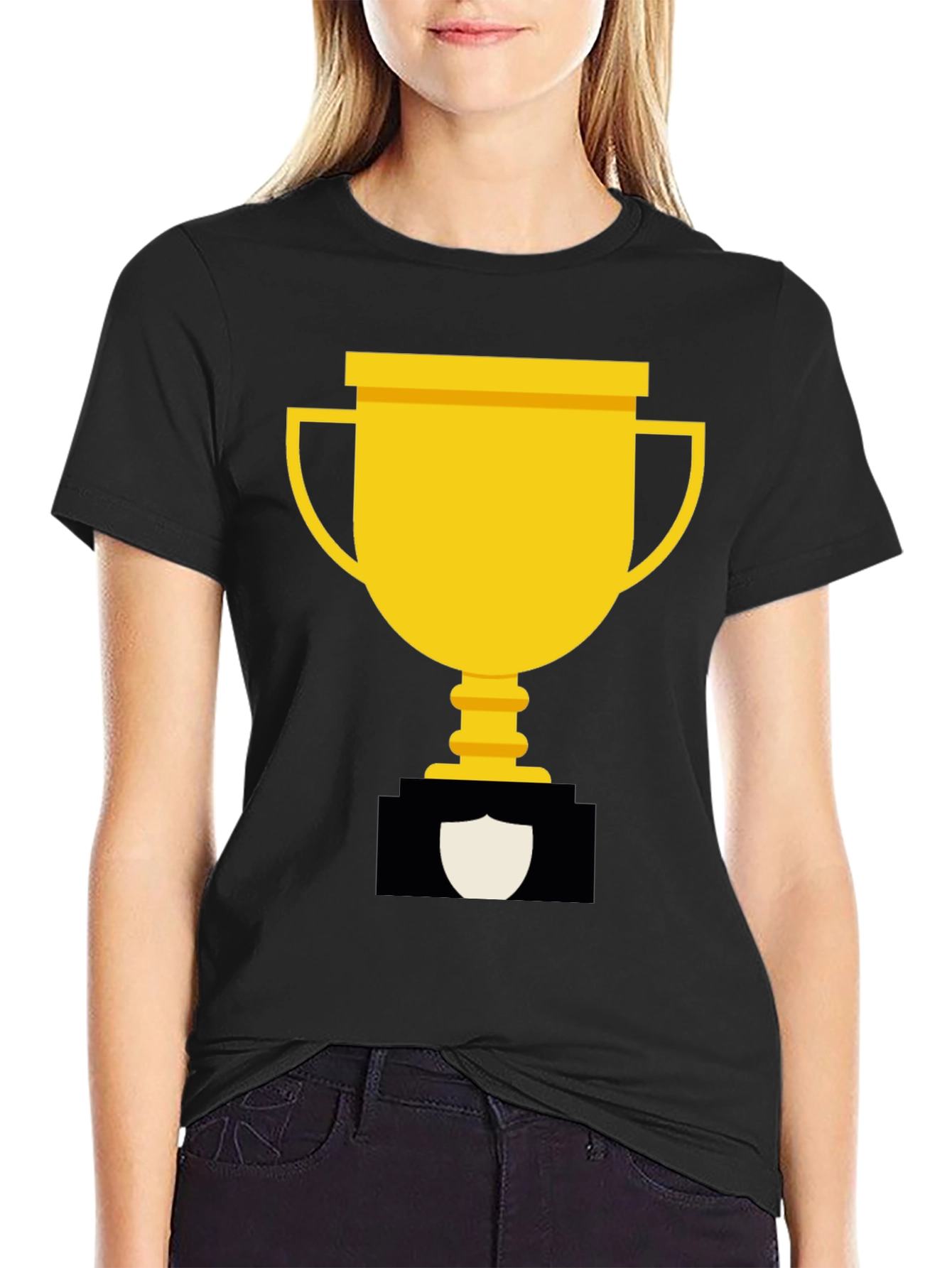 Black Black Trophy Graphic Tee view 2