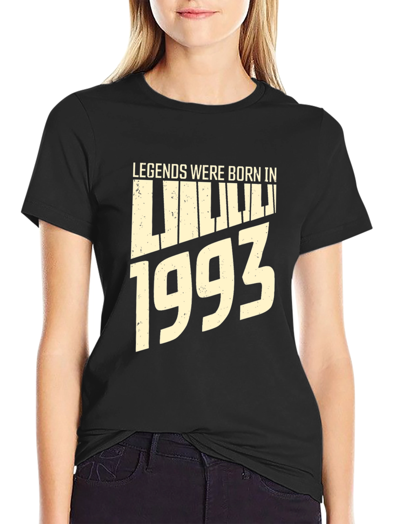 Black Legends Born in 1993 Graphic Tee view 2