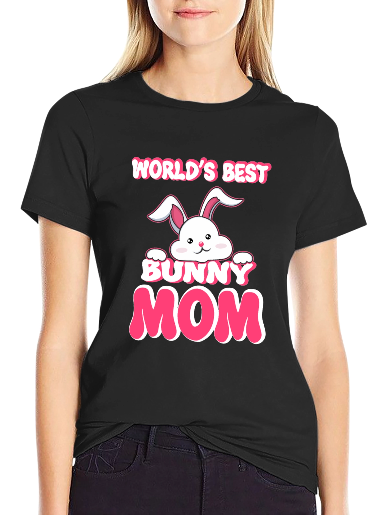 World's Best Bunny Mom T-Shirt - 2