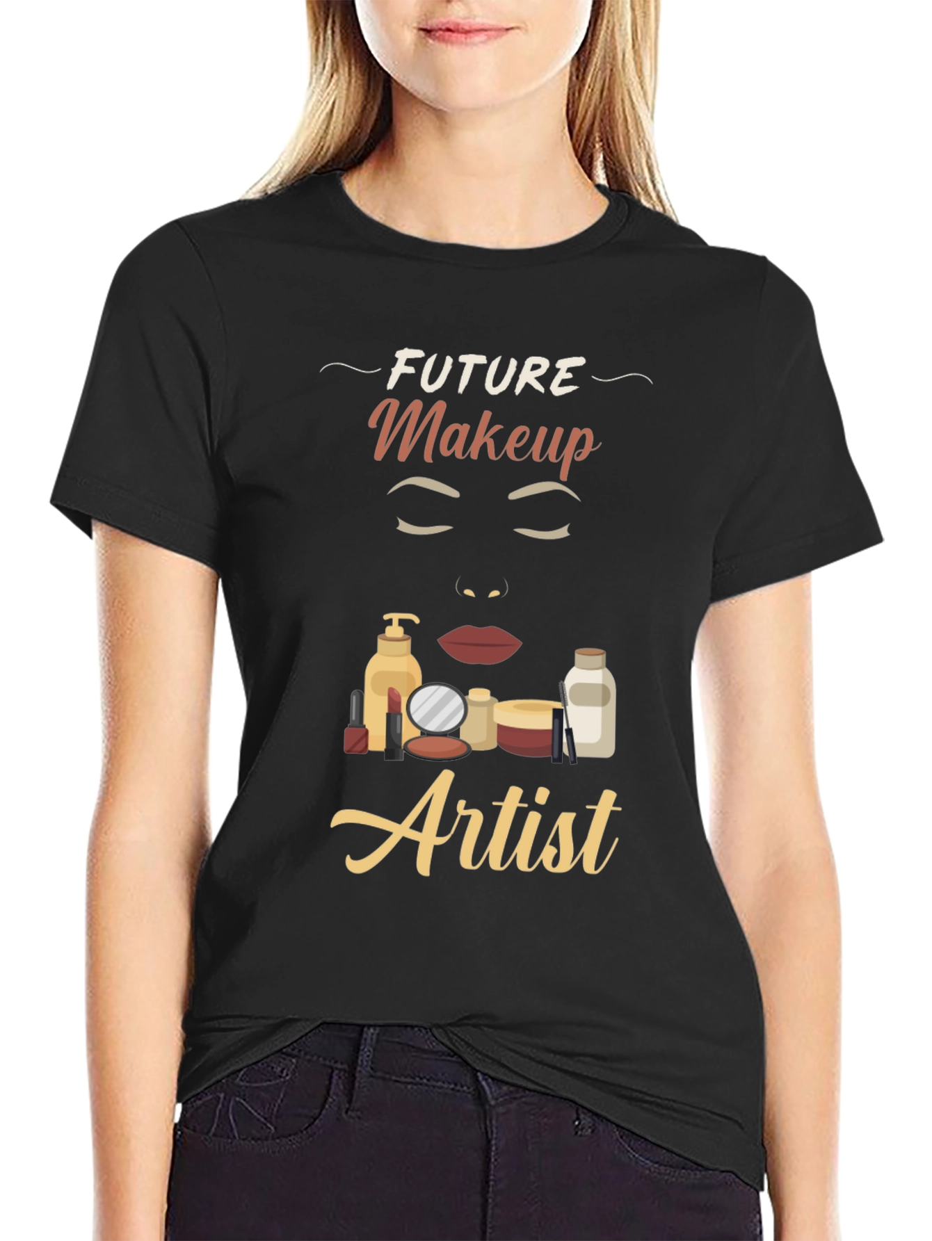 Future Makeup Artist Graphic T-Shirt - 2