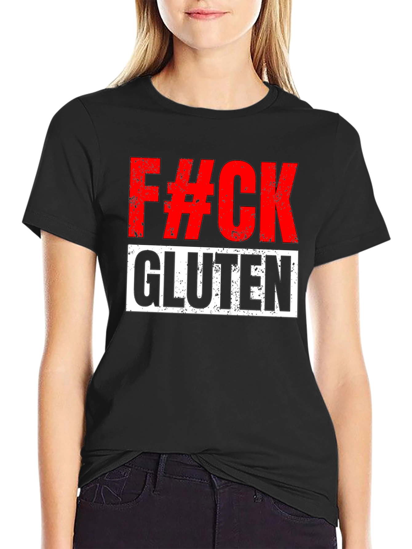 F#CK Gluten Graphic T-Shirt - Bold Statement Tee - 2
