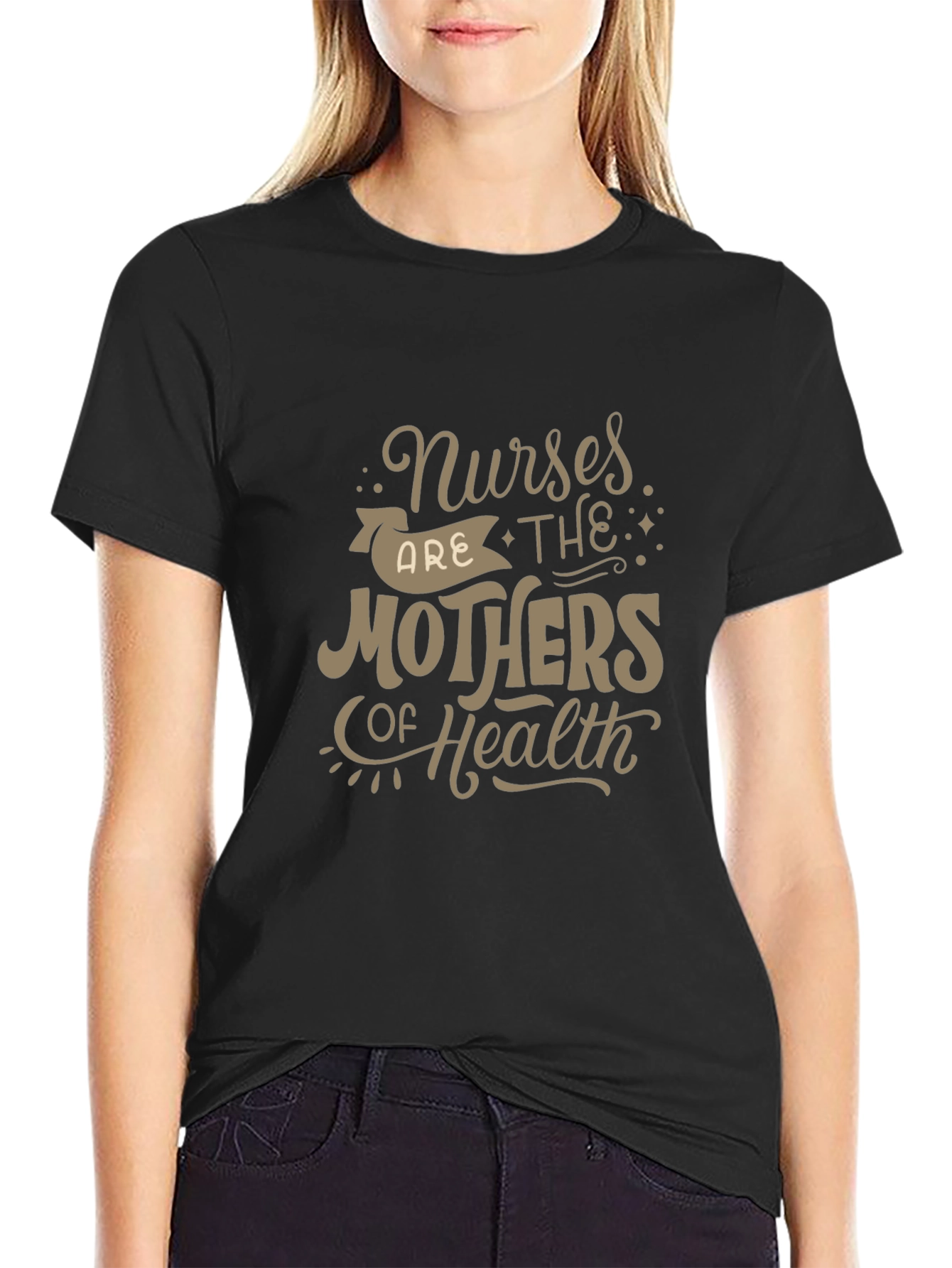 Black Nurses Are The Mothers Of Health T-Shirt view 2