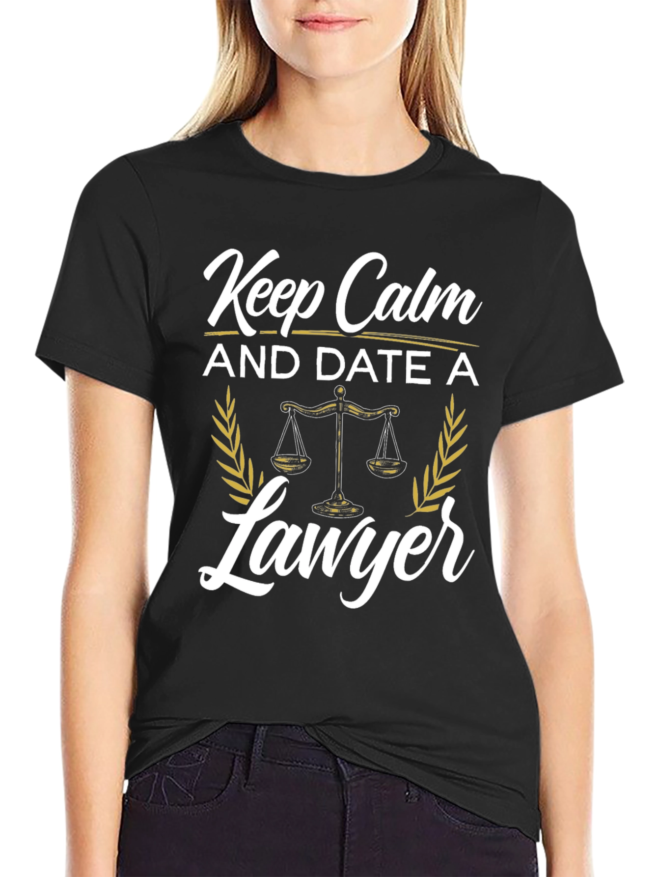Keep Calm and Date a Lawyer T-Shirt - 2