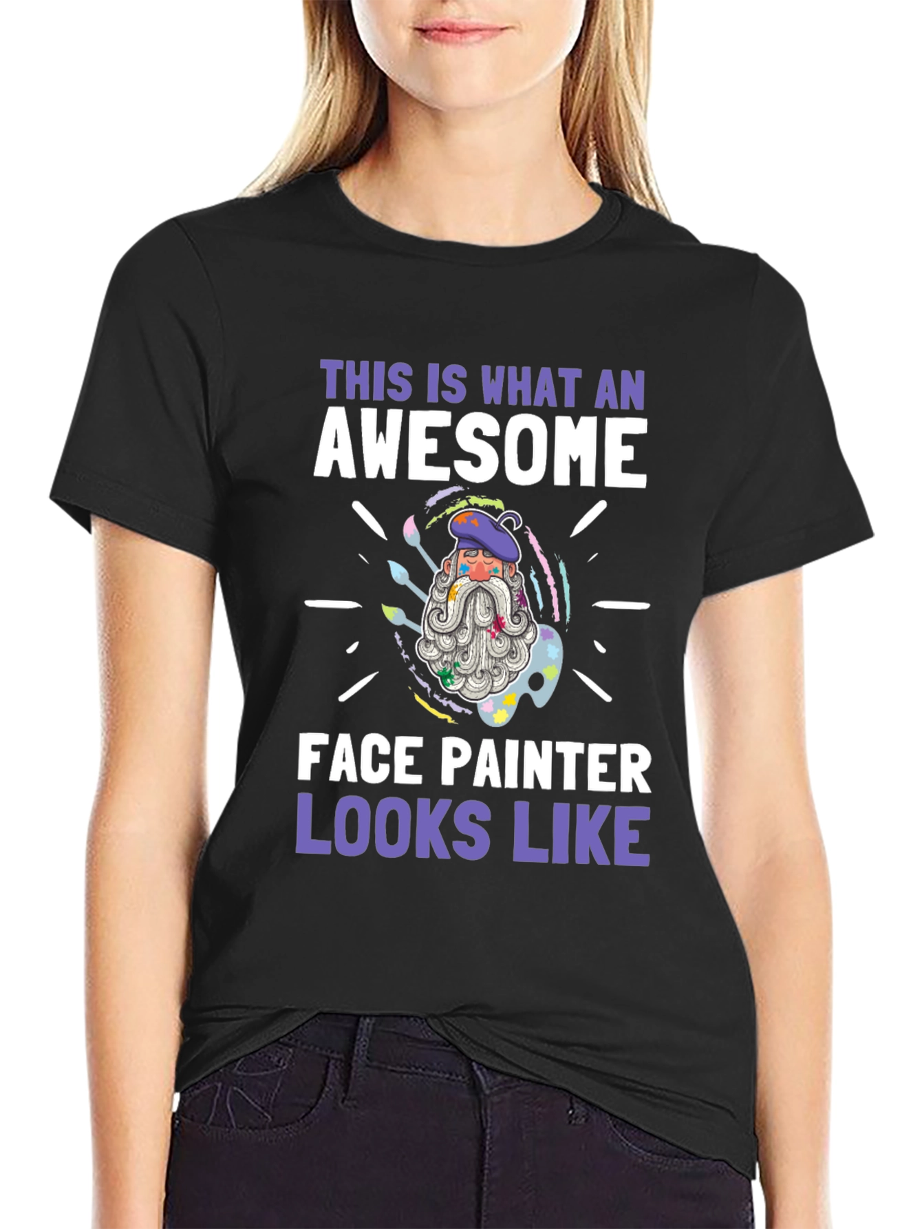 Awesome Face Painter T-Shirt - 2