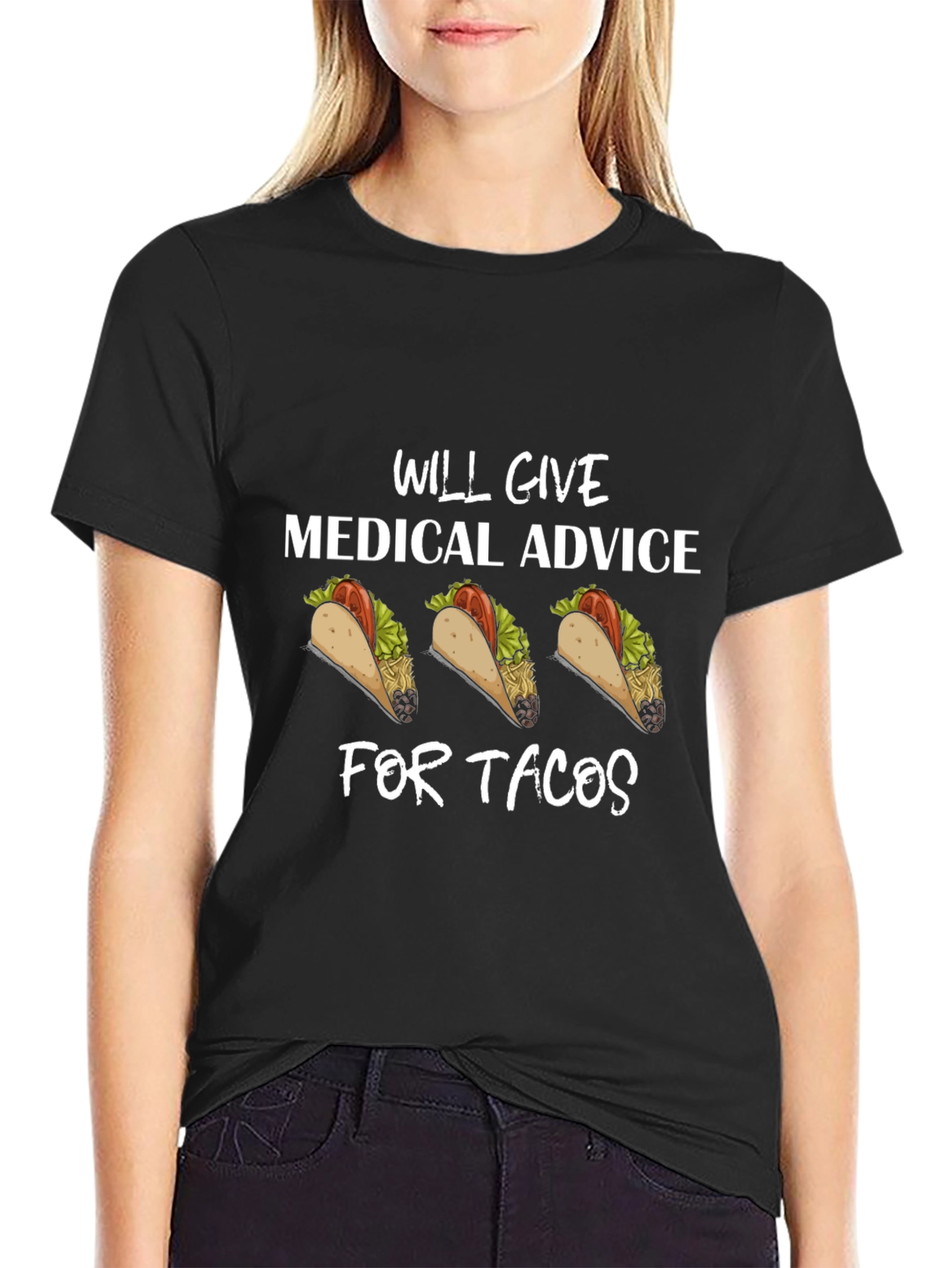 Will Give Medical Advice for Tacos T-Shirt - 2