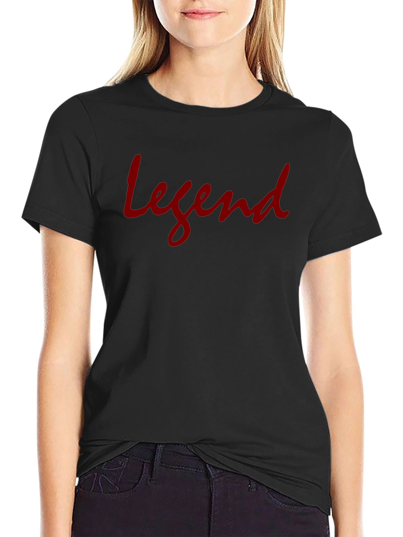 Black Legend Graphic T-Shirt - Stylish and Comfortable view 2