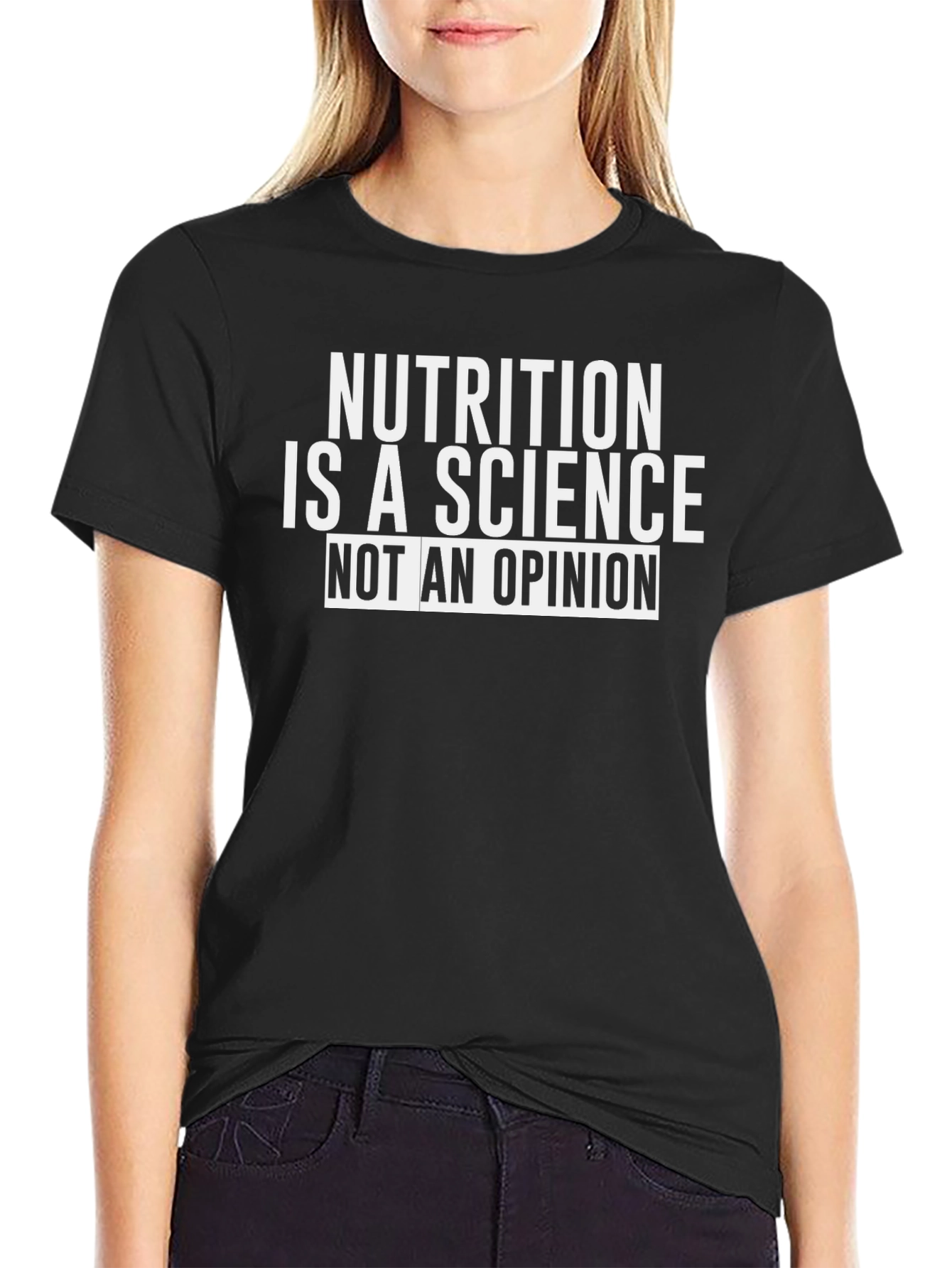 Nutrition is a Science T-Shirt - Black Graphic Tee - 2
