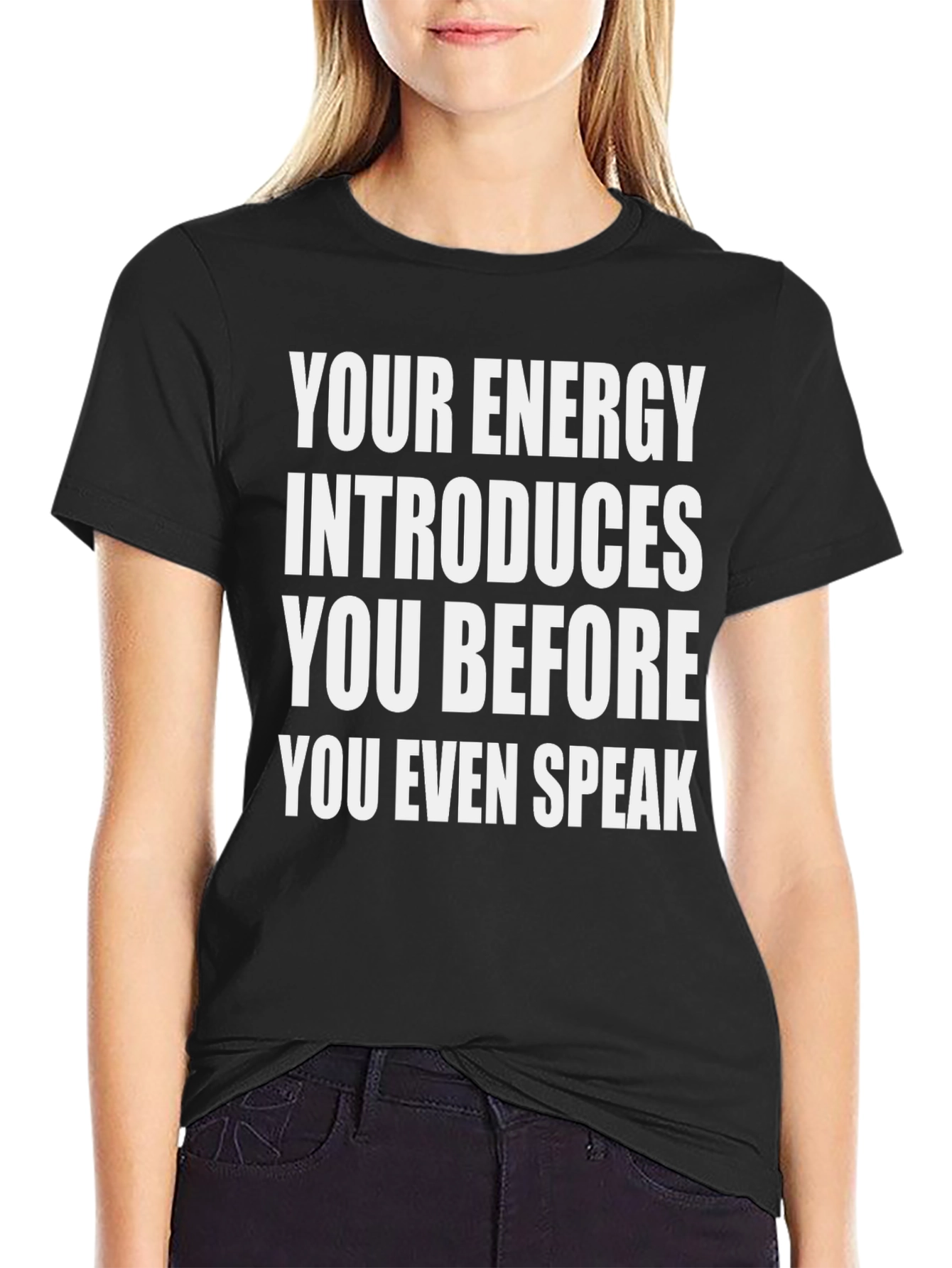 Black Energy Introduces You Black T-Shirt view 2