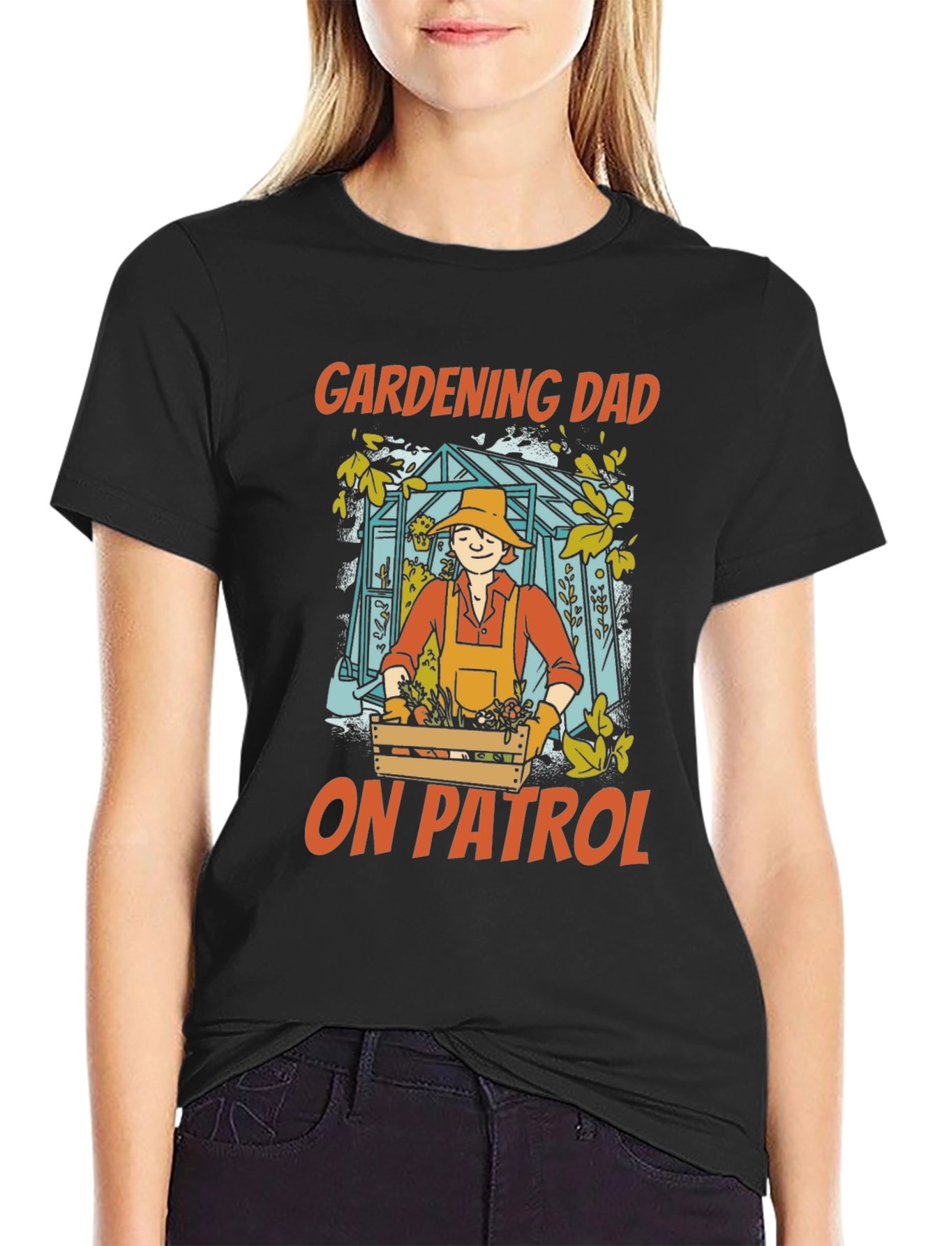 Gardening Dad on Patrol T-Shirt - Gardener Gift - 2