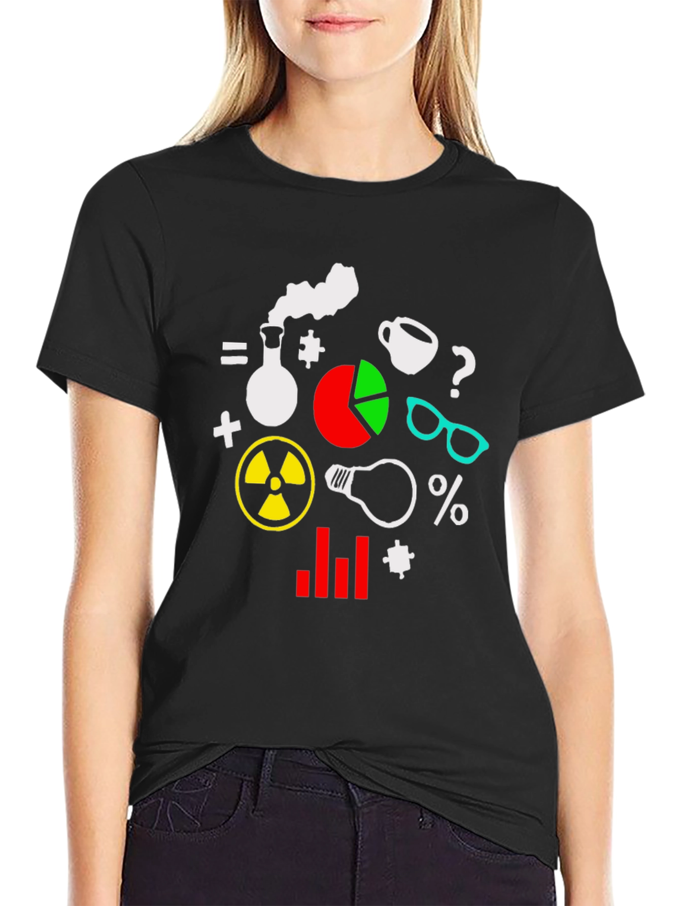 Black Science T-Shirt | Novelty Graphic Tee view 2