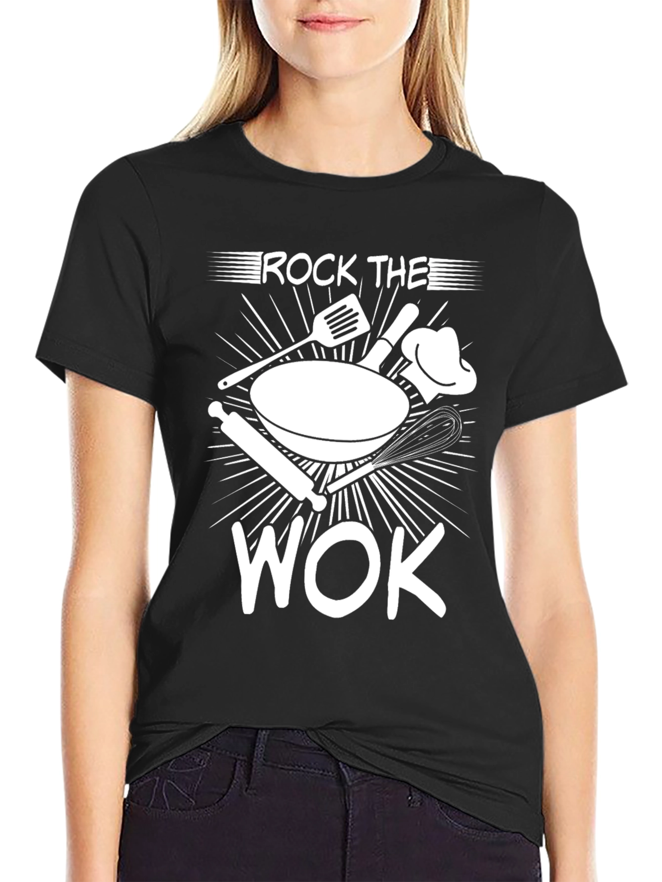 Black Rock The Wok Chef T-Shirt view 2