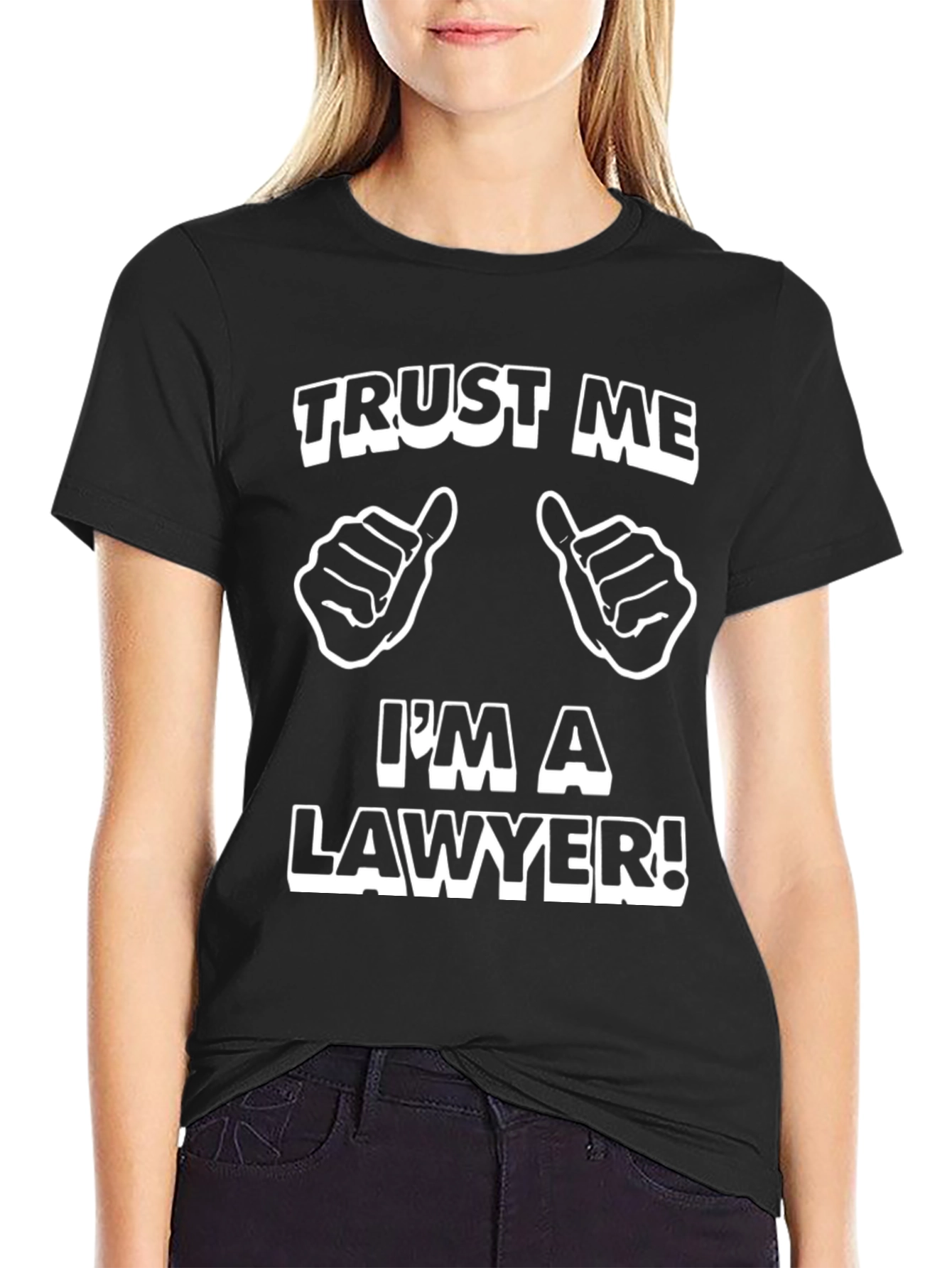 Trust Me I'm A Lawyer T-Shirt Funny Attorney Law Gift - 2