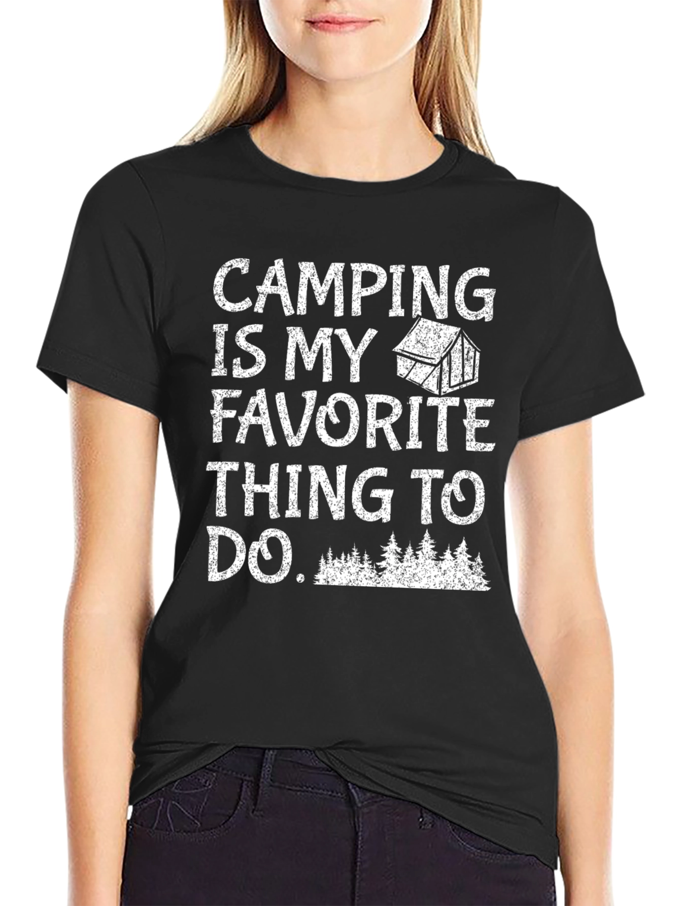 Camping Is My Favorite T-Shirt - 2