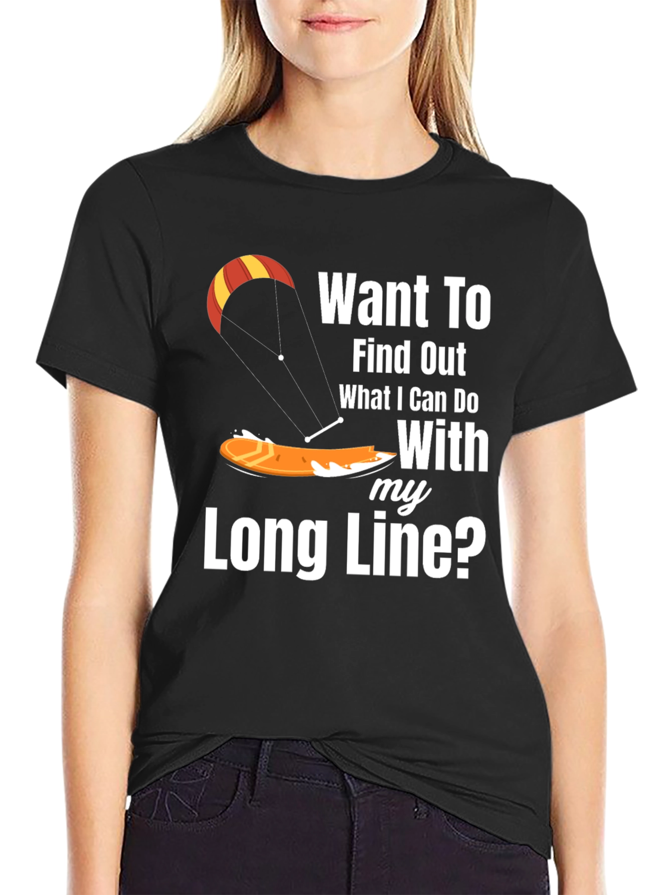 Black Want To Find Out What I Can Do T-Shirt view 2