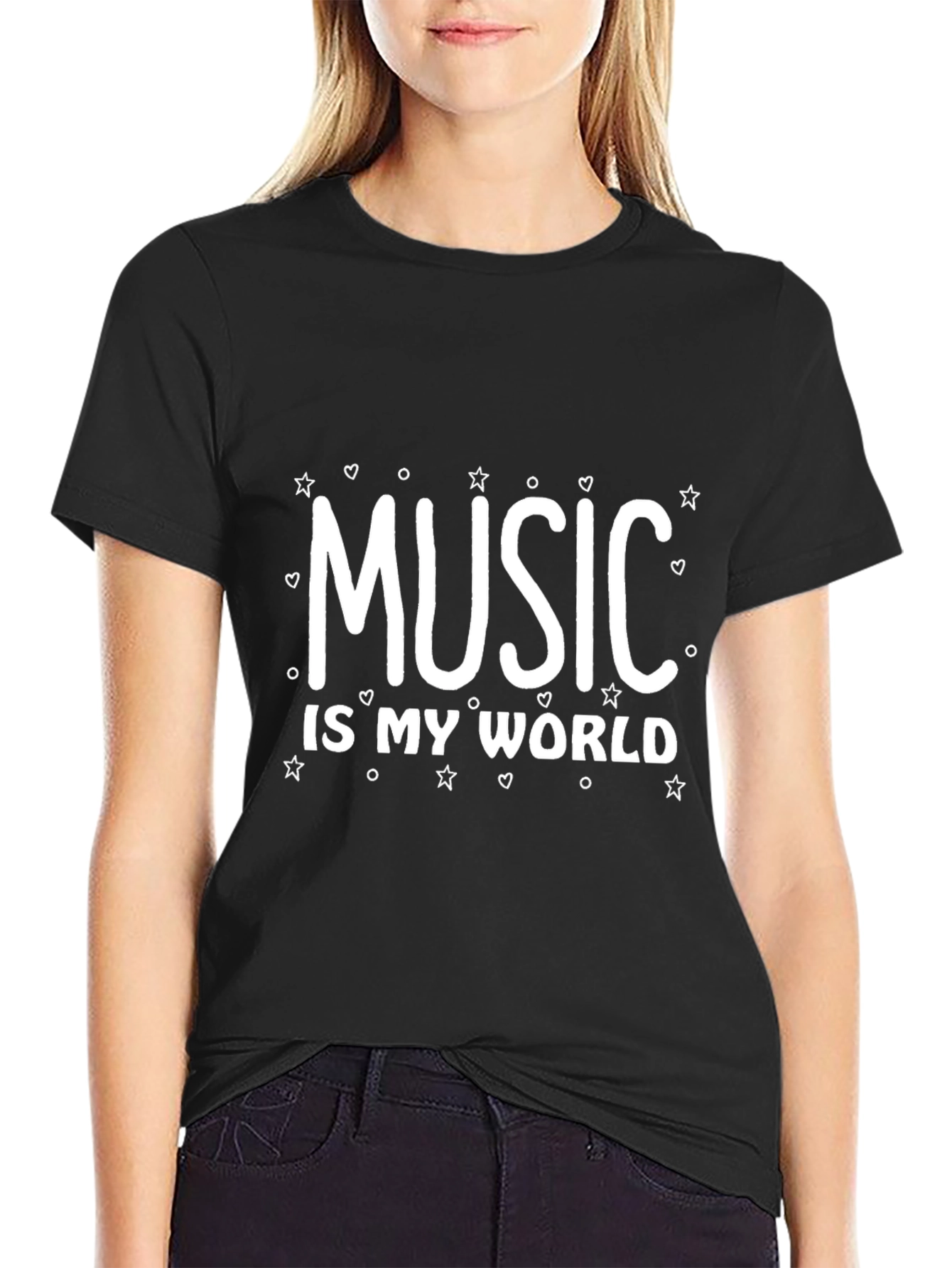 Black Music is My World T-Shirt view 2