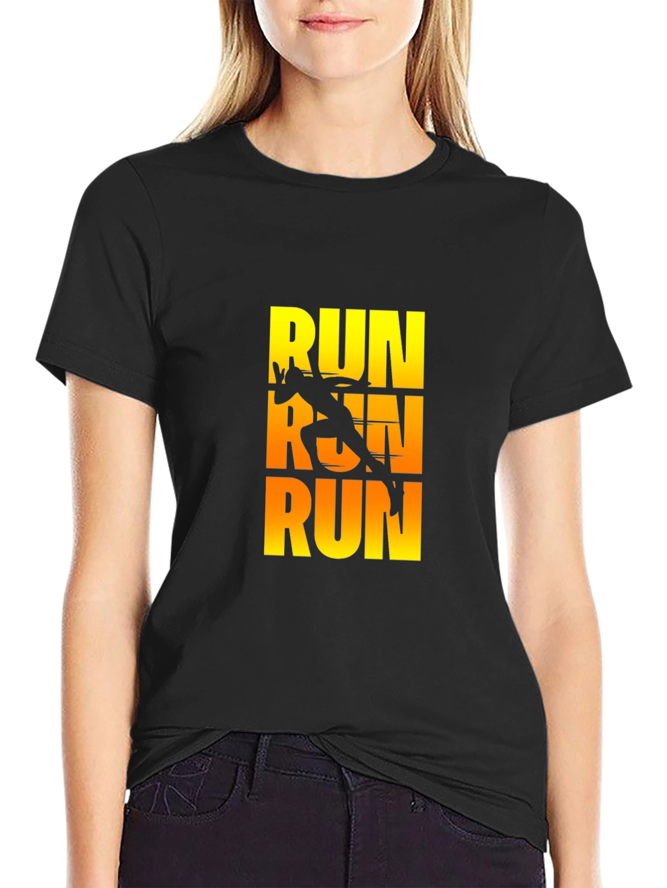 Run Graphic Tee - Stylish Activewear Shirt - 2