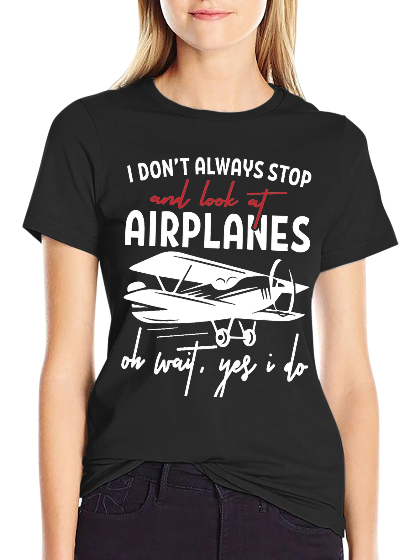 Airplane T-Shirt Funny Pilot Tee - 2