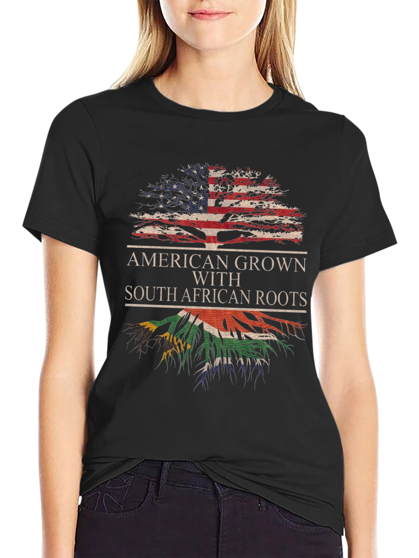 American Grown South African Roots T-Shirt - 2