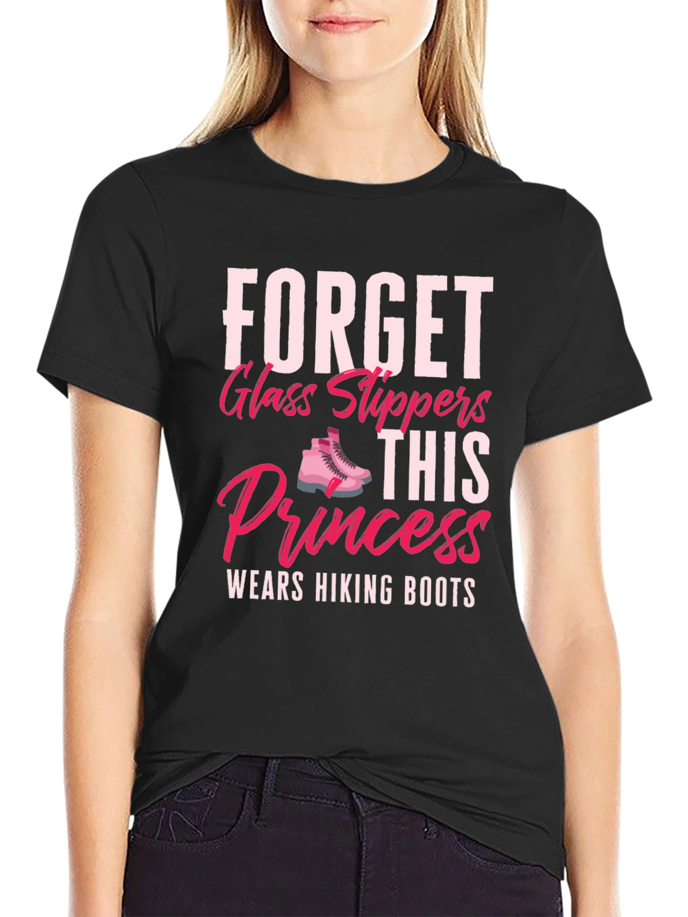 Hiking Princess T-Shirt - Forget Glass Slippers! - 2