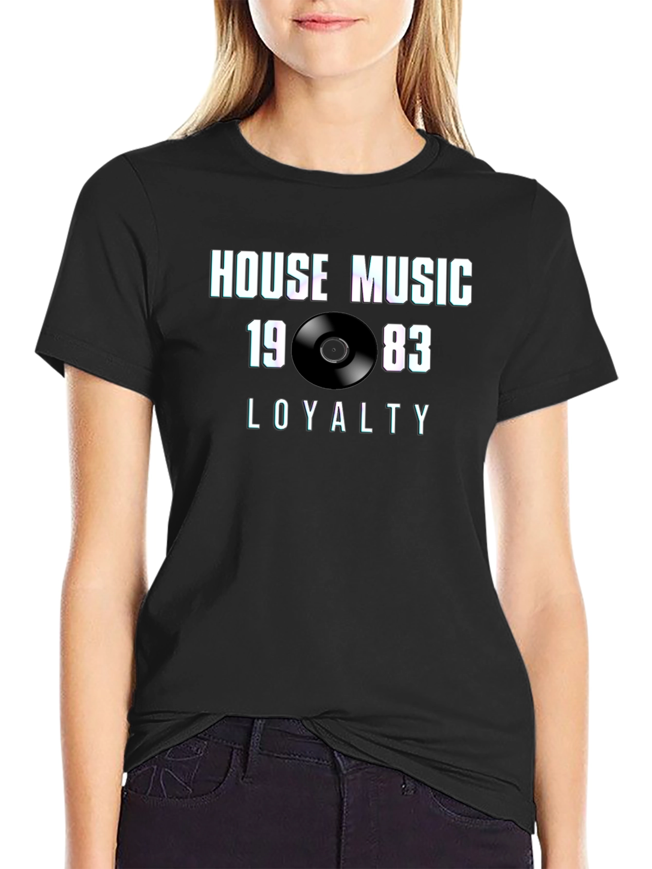 Black House Music 1983 Loyalty Graphic Tee view 2
