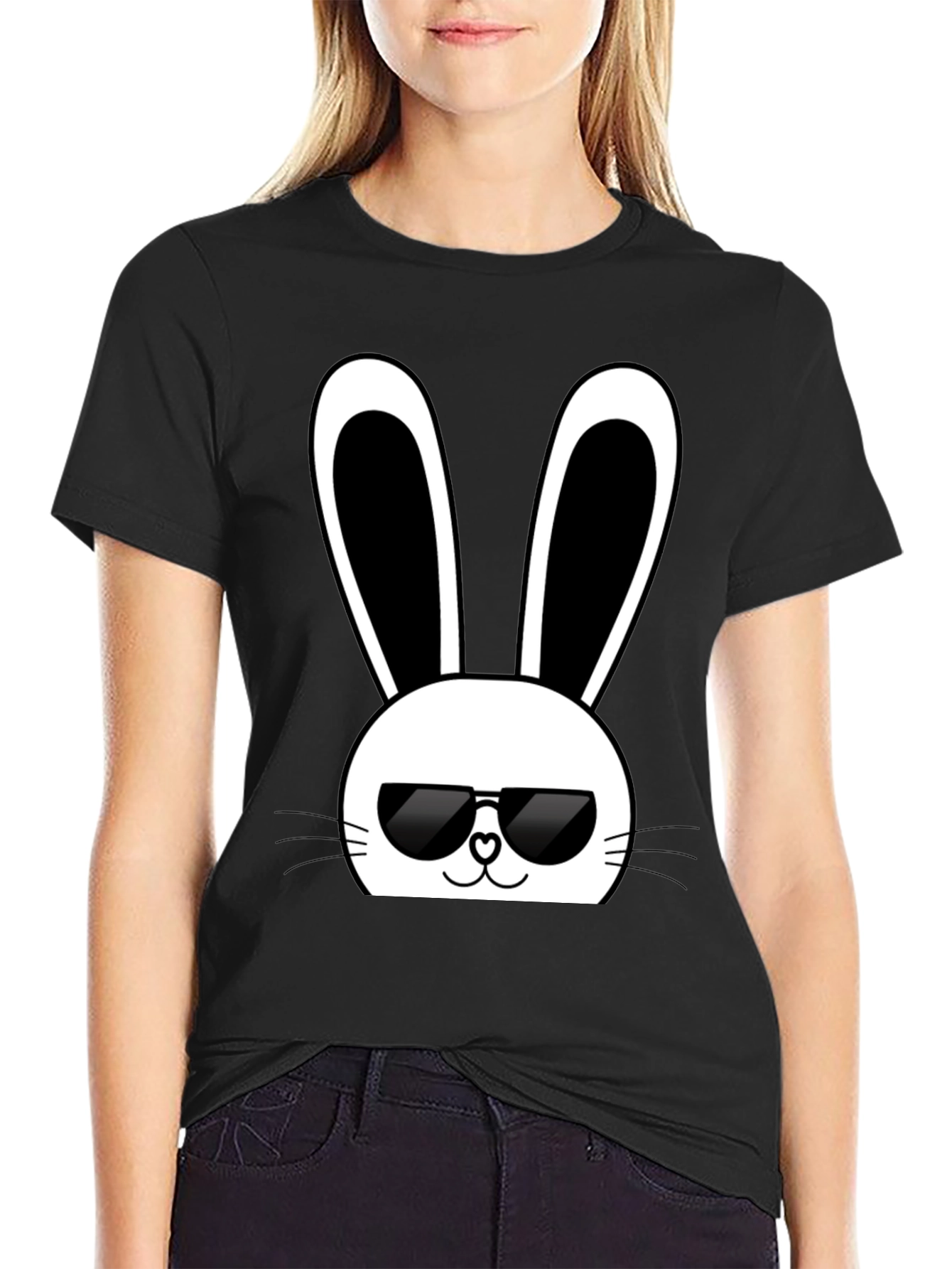 Cool Bunny Graphic Tee - 2