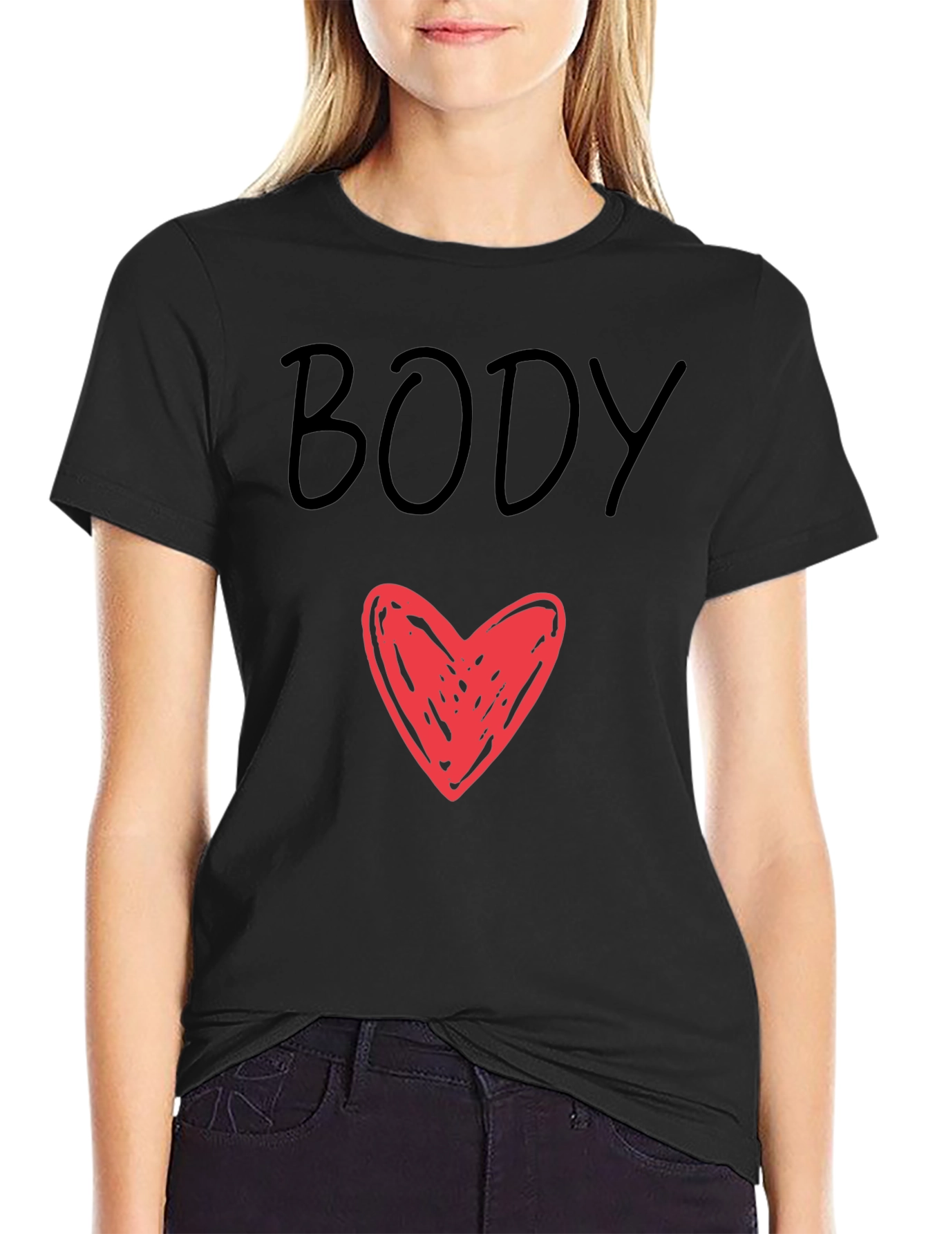 Black Body Love Graphic Tee view 2