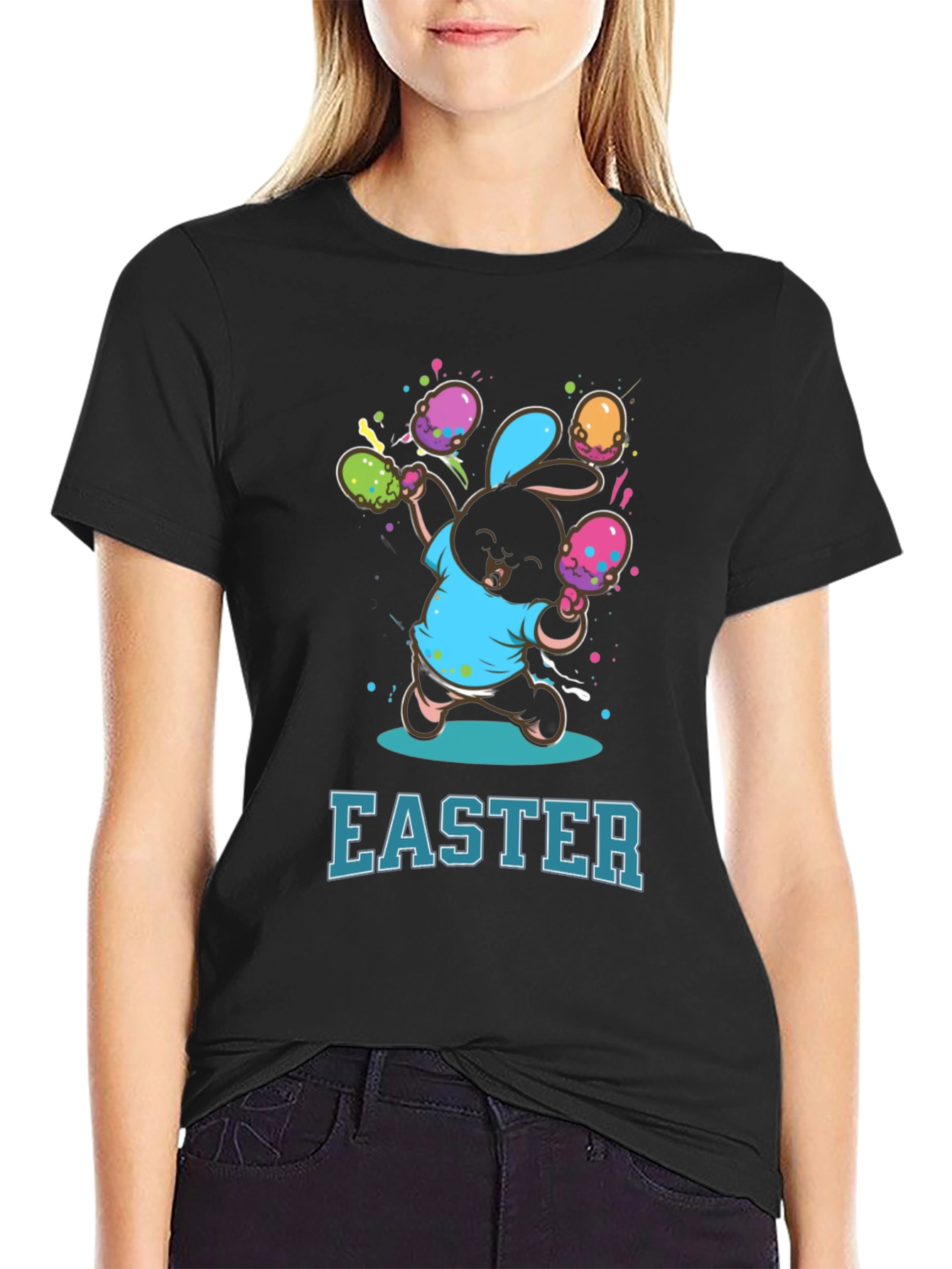 Camiseta "Easter Bunny" Hombre - Diseño festivo y divertido