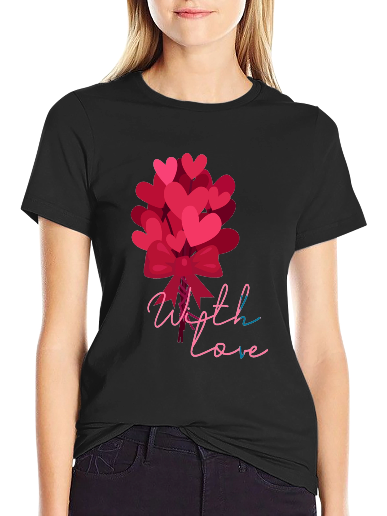 With Love Heart Balloon T-Shirt - 2